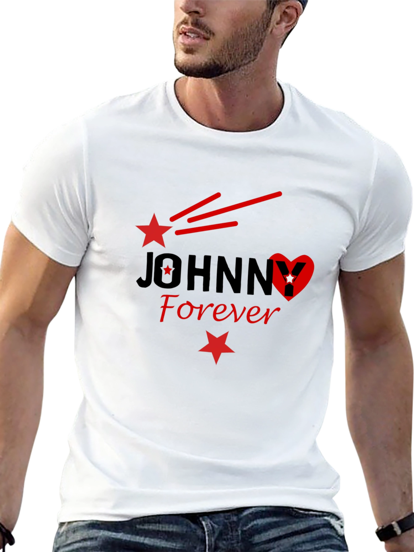 Johnny Forever Graphic Tee - Black