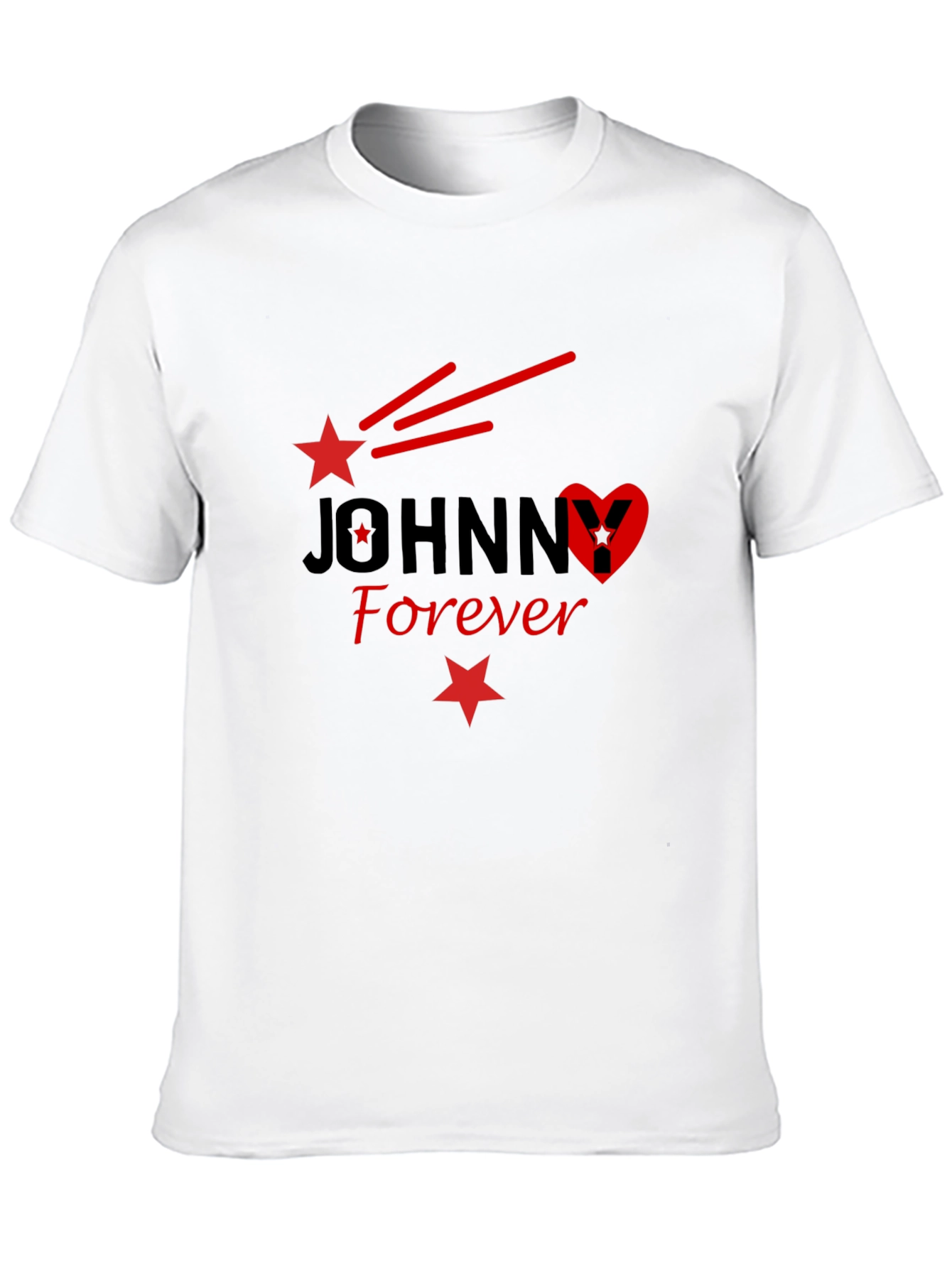 Johnny Forever Graphic Tee - Black