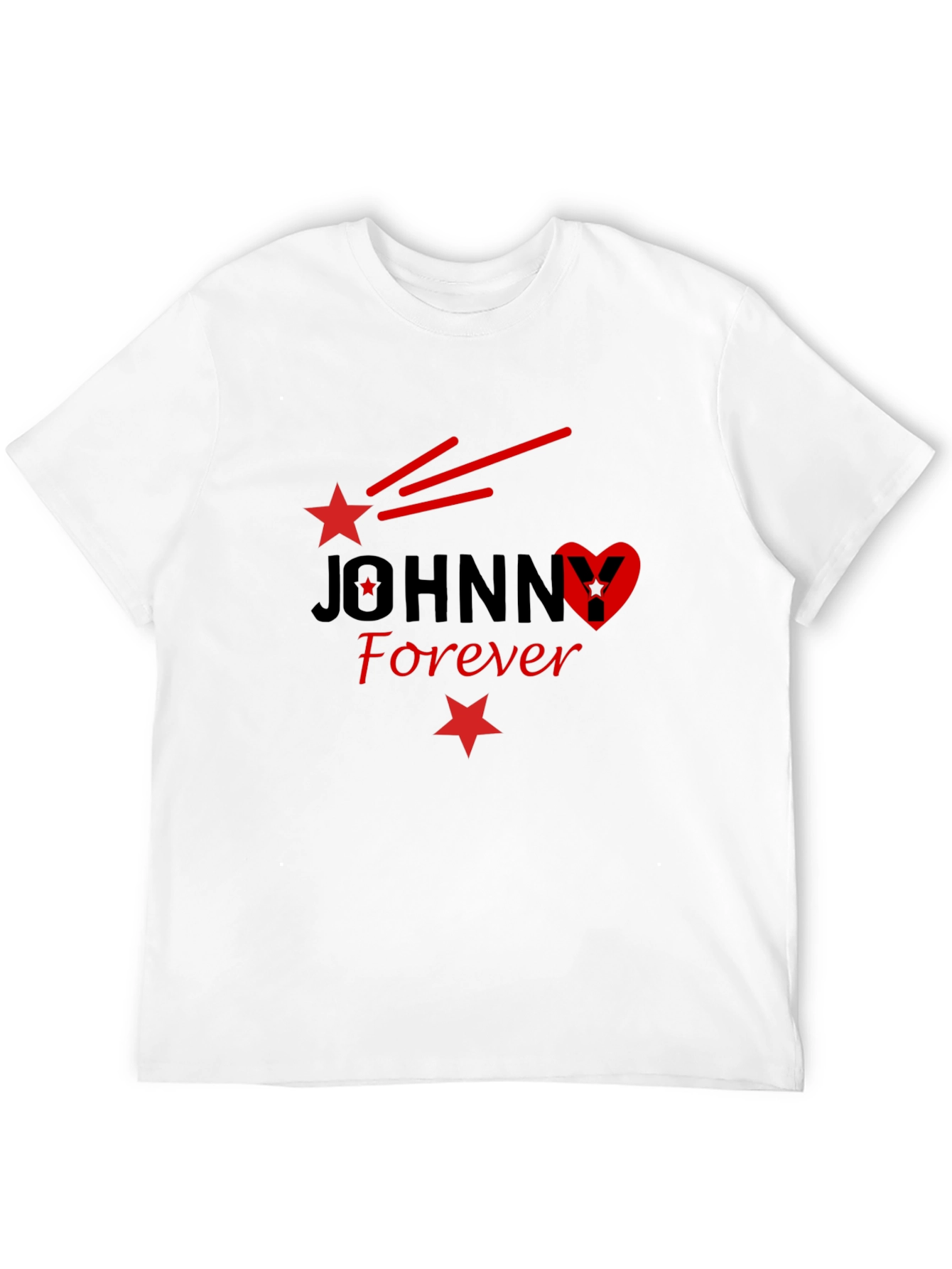 Johnny Forever Graphic Tee - Black