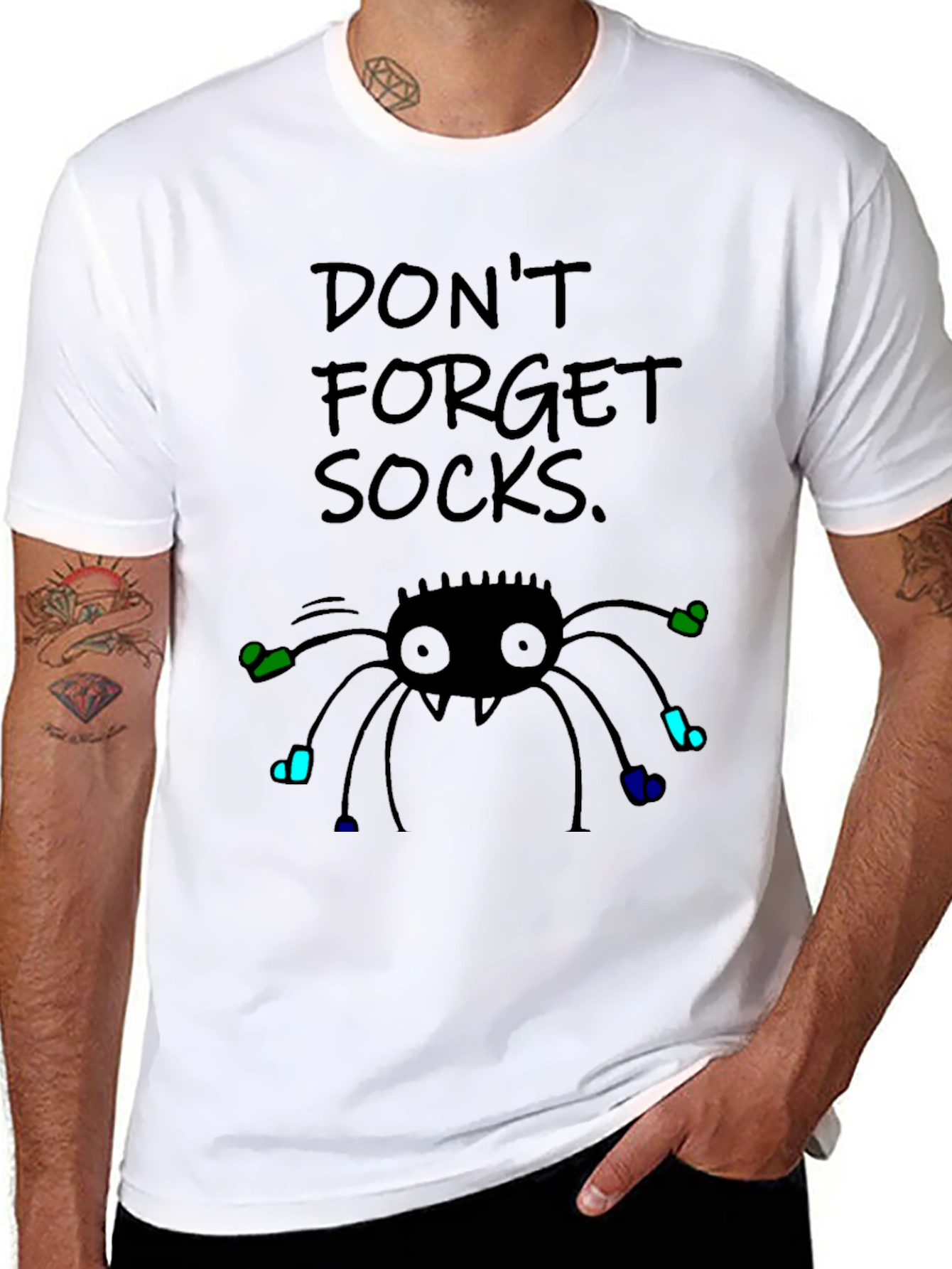 Dont Forget Socks! Graphic Tee