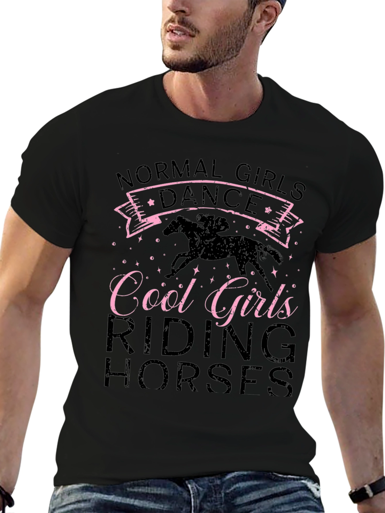 Cool Girls Ride Horses Graphic Tee