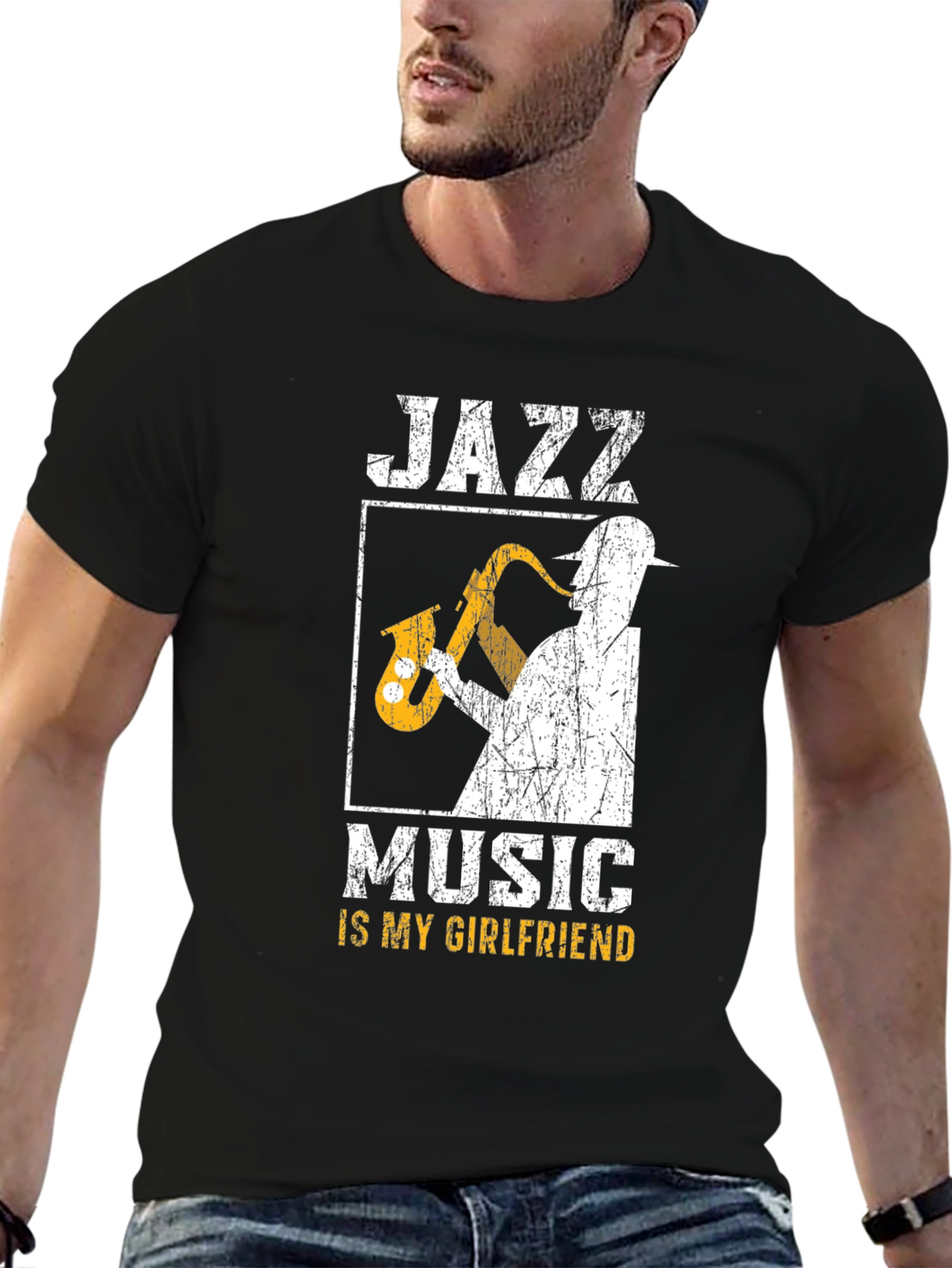 Jazz Music is My Girlfriend T-Shirt