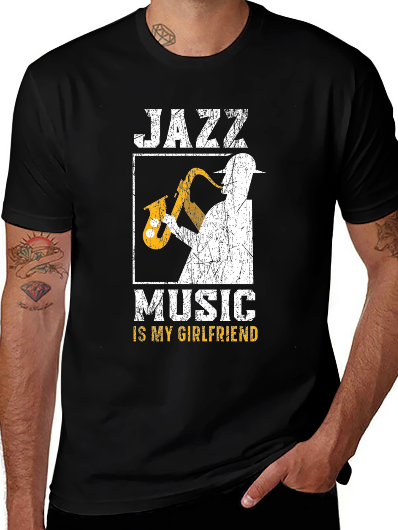 Jazz Music is My Girlfriend T-Shirt