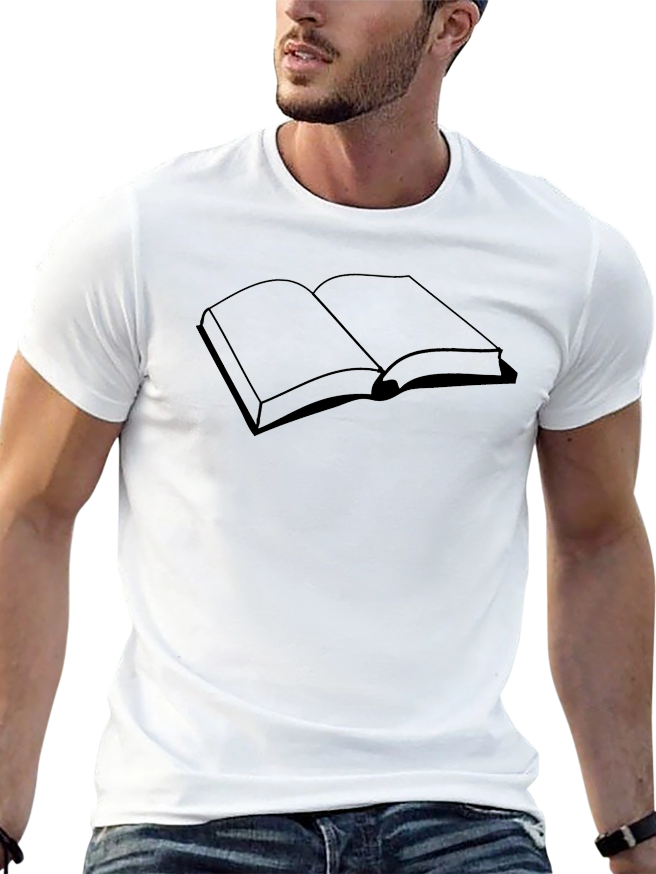 Black Book Graphic Tee - Stylish & Unique