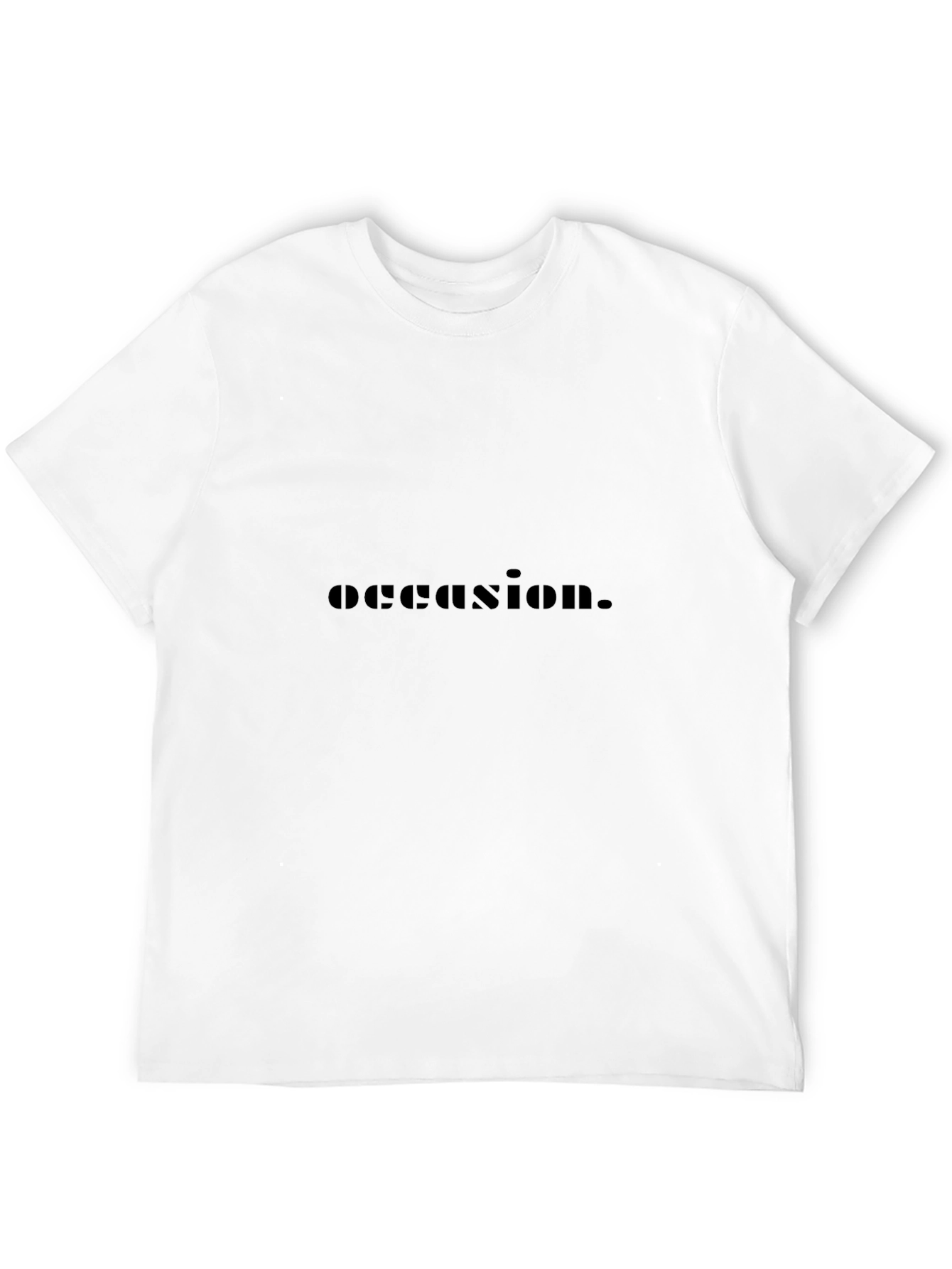 Occasion Black T-Shirt