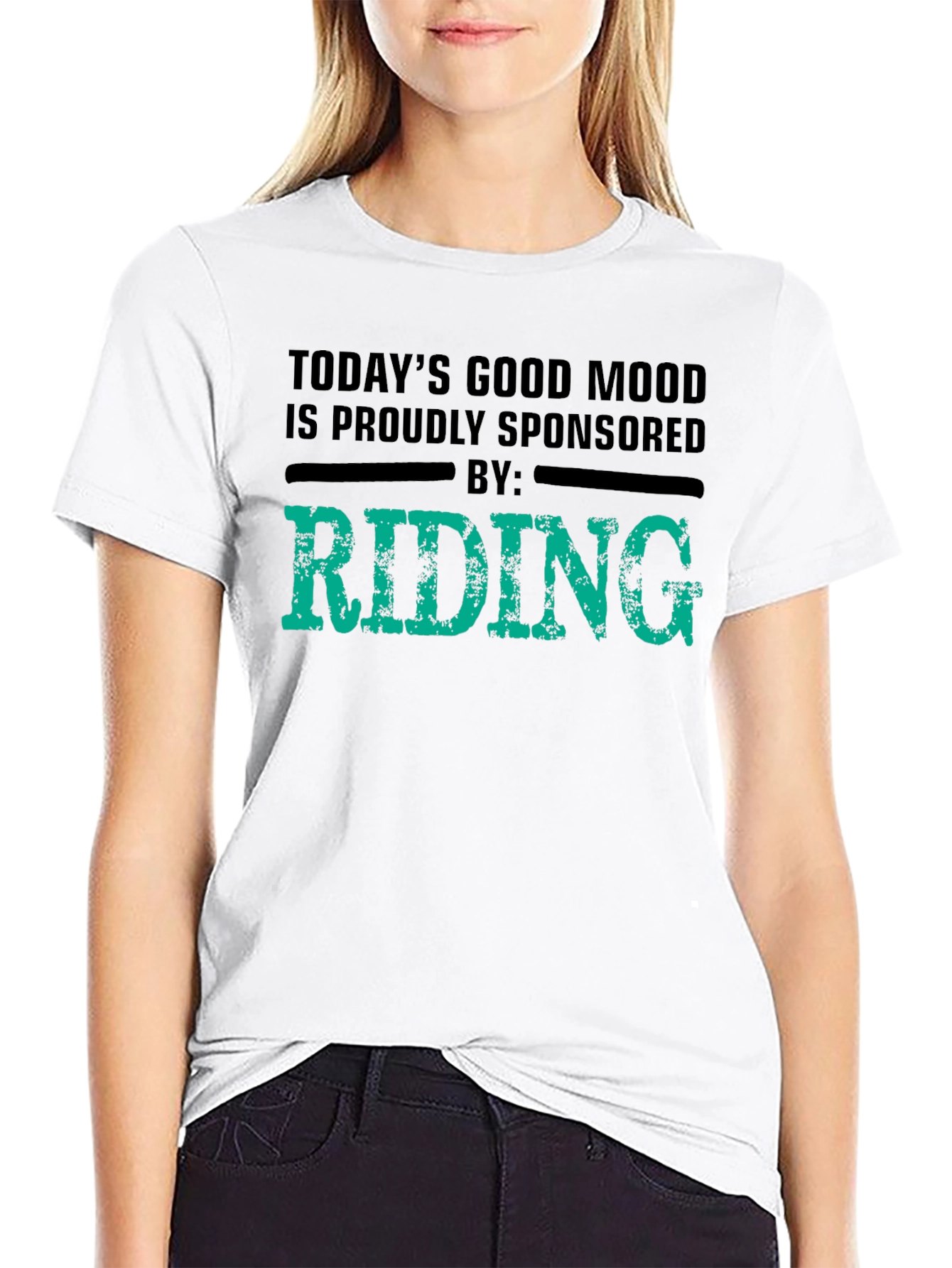 Riding Sponsored T-Shirt: Good Mood Maker