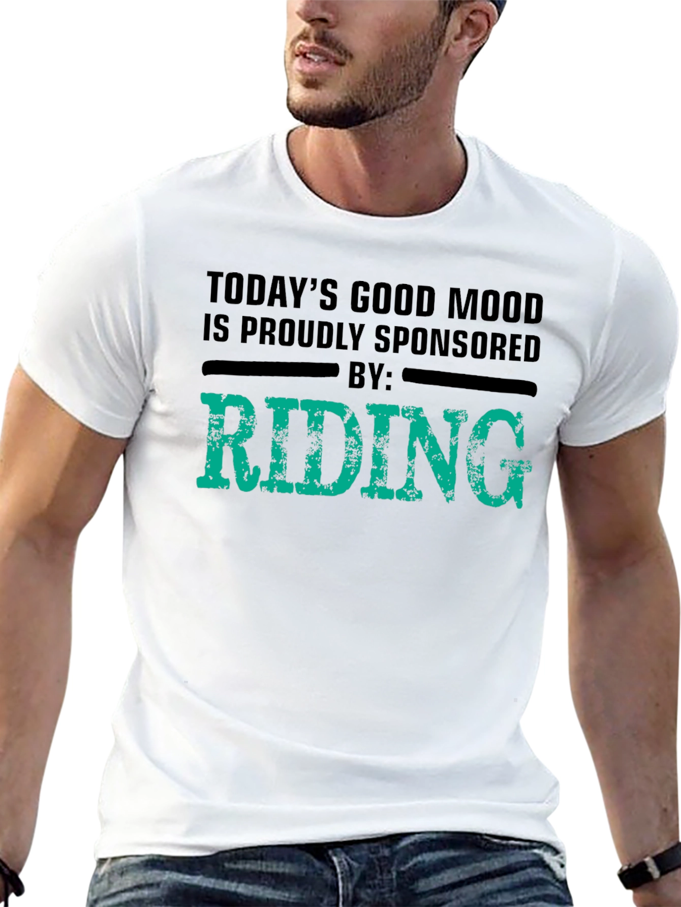 Riding Sponsored T-Shirt: Good Mood Maker