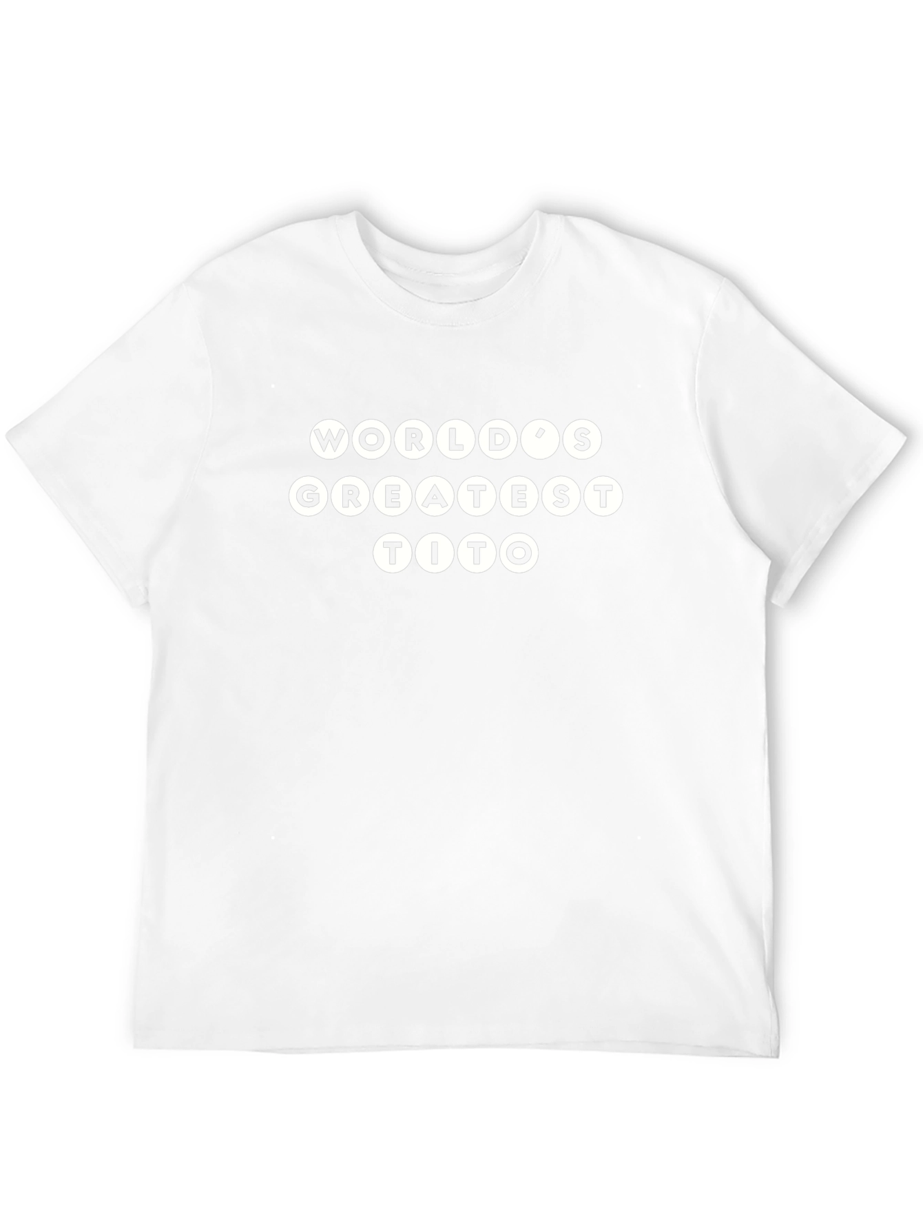 Worlds Greatest Tito Black T-Shirt
