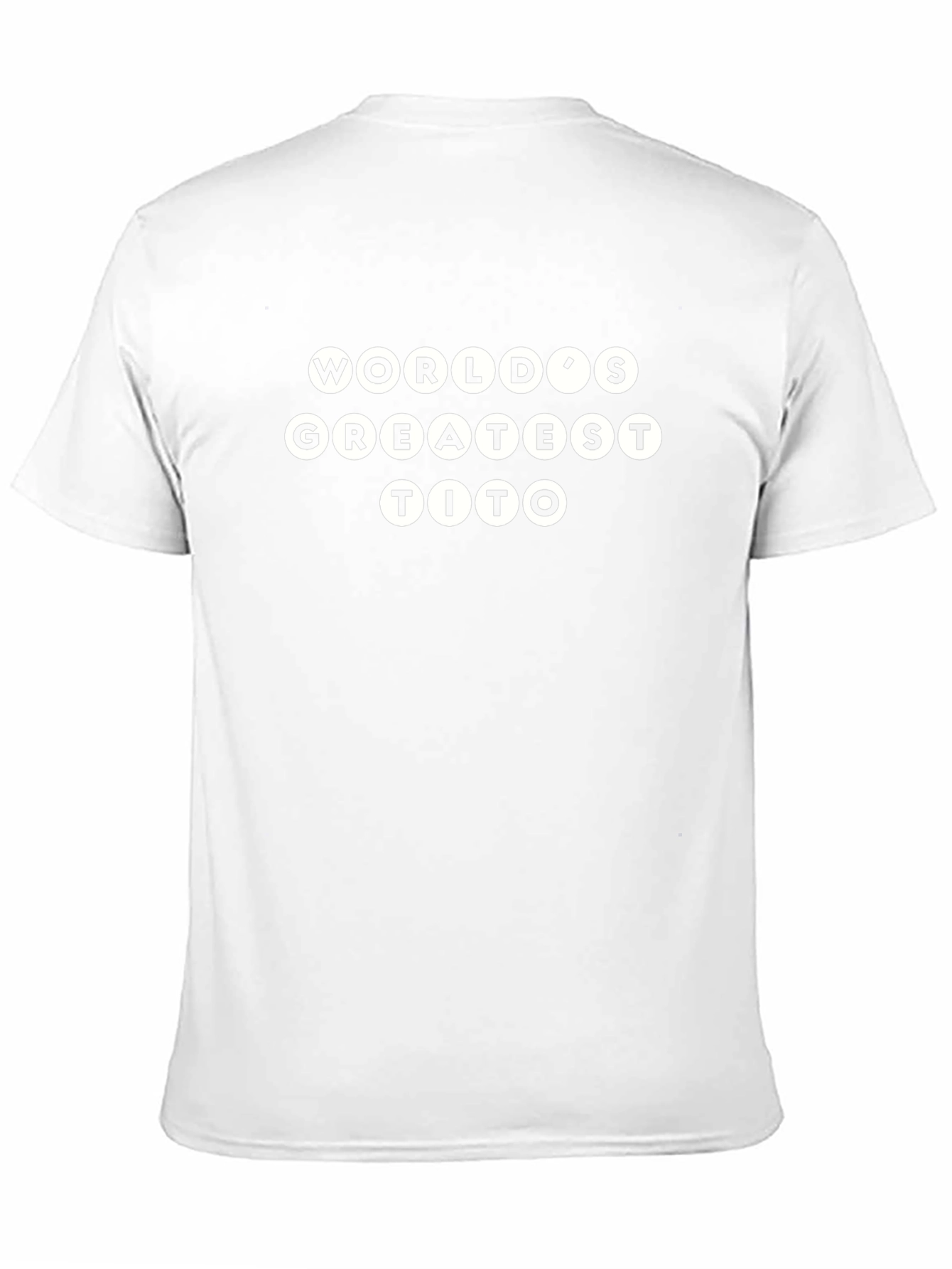 Worlds Greatest Tito Black T-Shirt