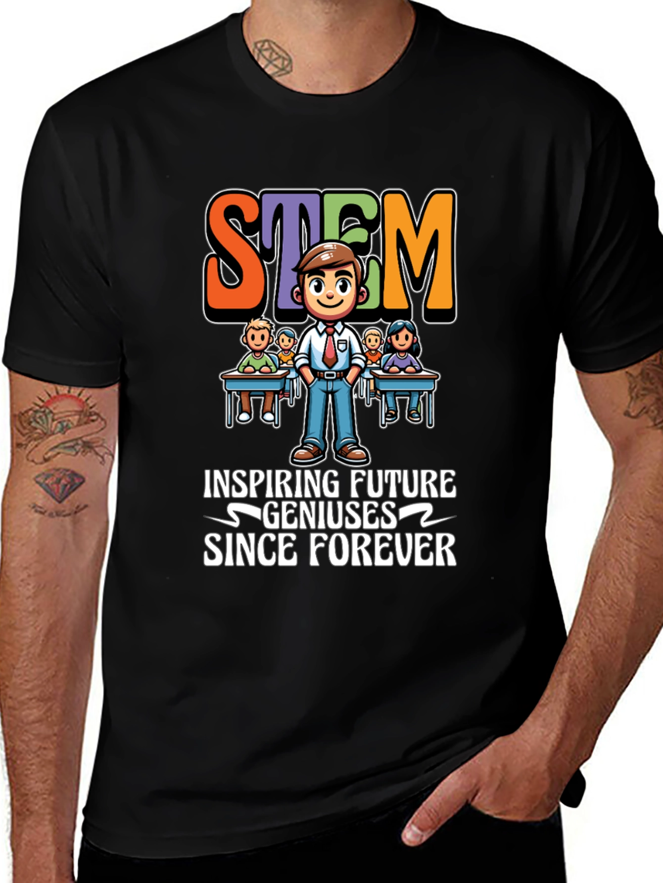 STEM Inspiring Future Geniuses T-Shirt