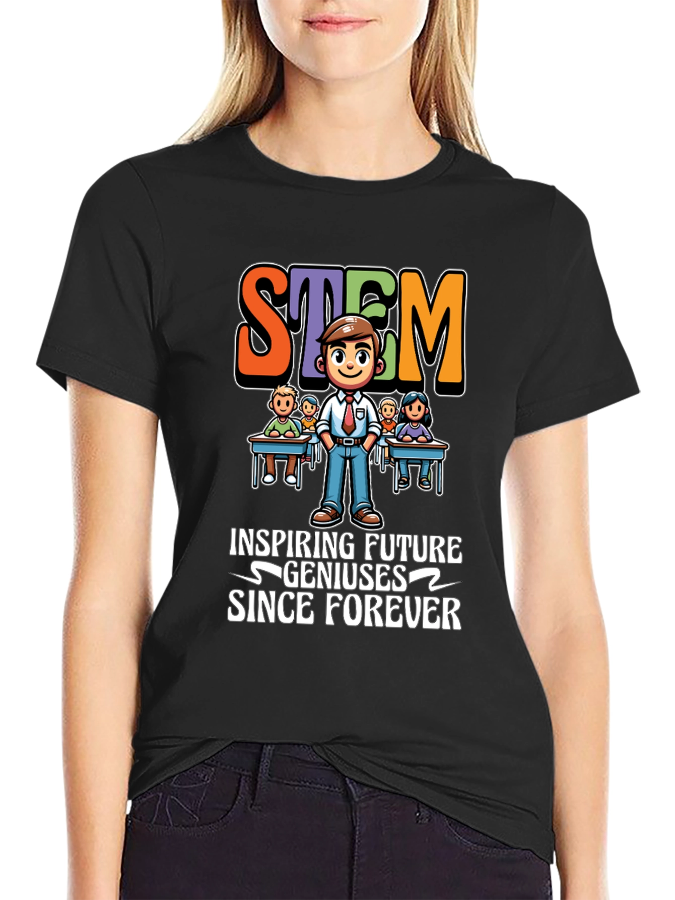 STEM Inspiring Future Geniuses T-Shirt