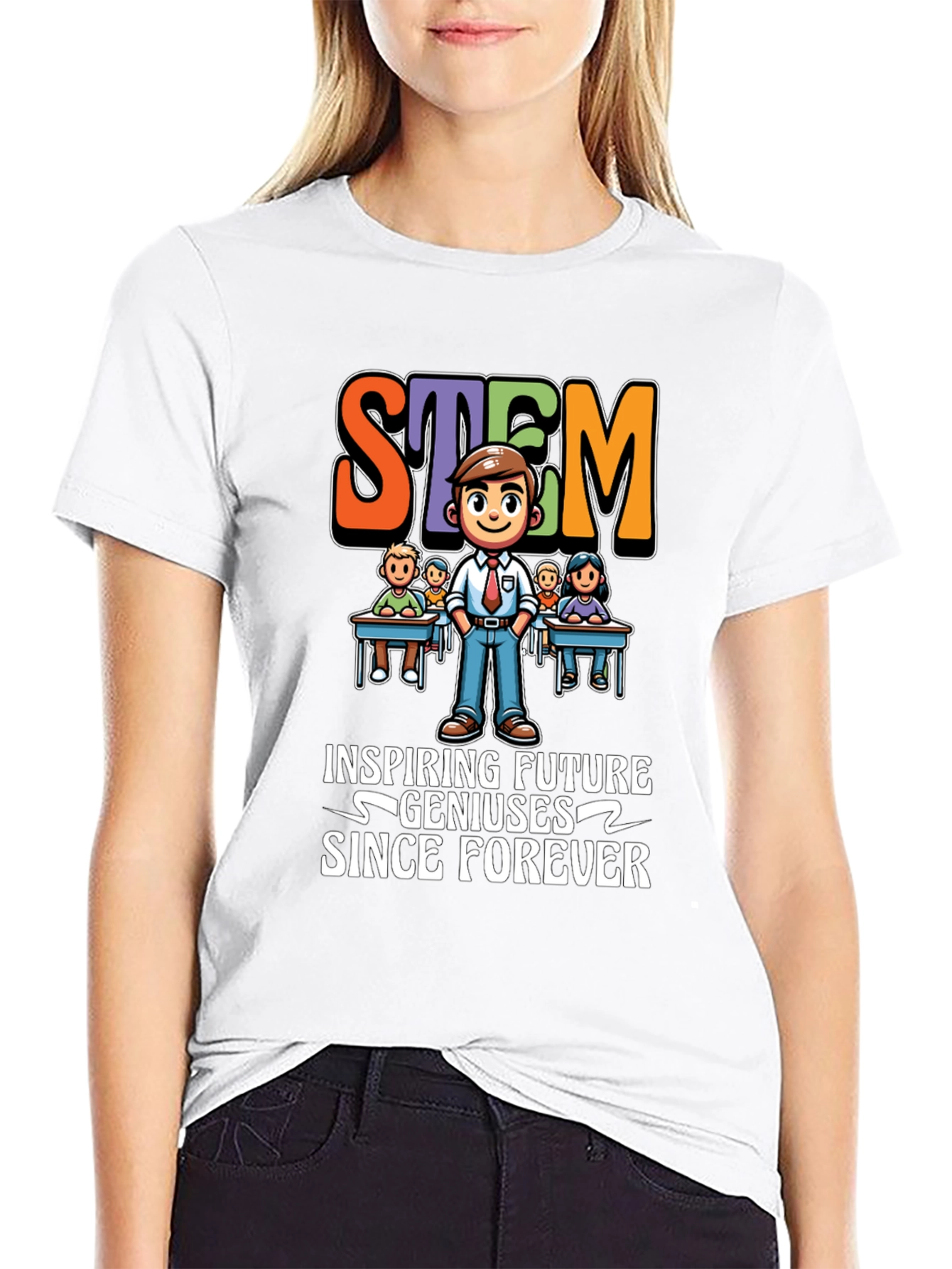 STEM Inspiring Future Geniuses T-Shirt