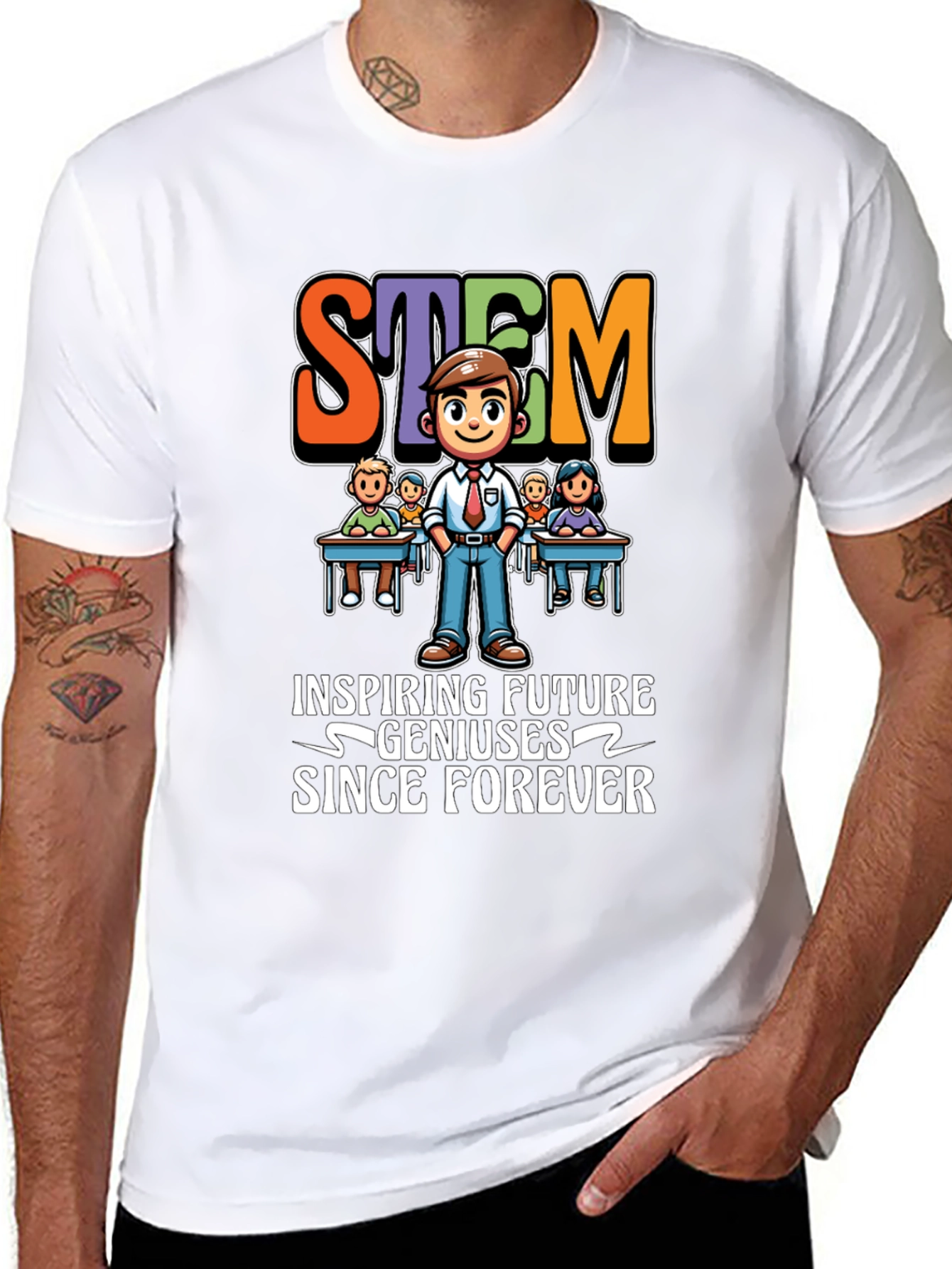 STEM Inspiring Future Geniuses T-Shirt