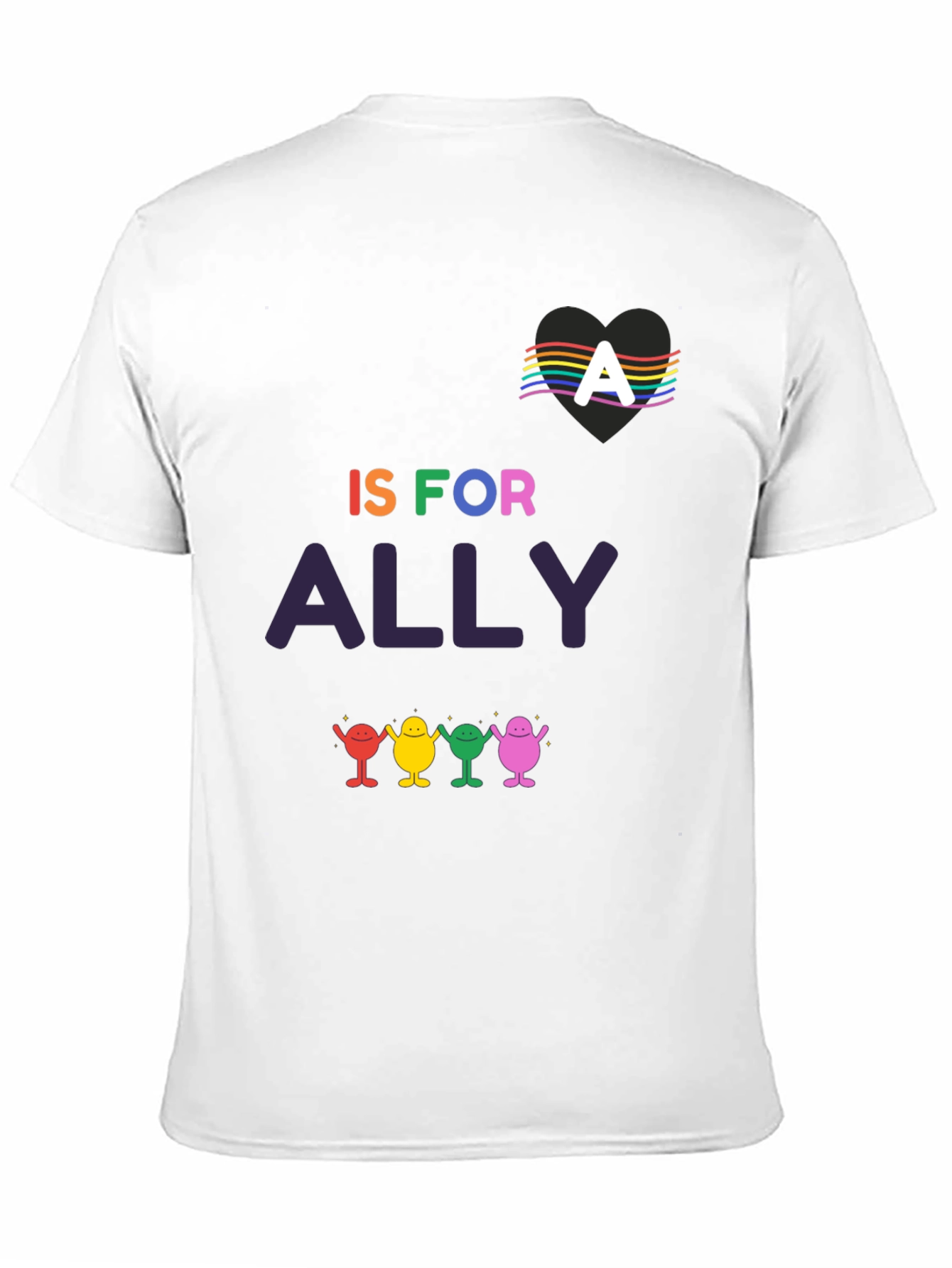 Ally Pride T-Shirt - LGBTQ+ Supporter Tee