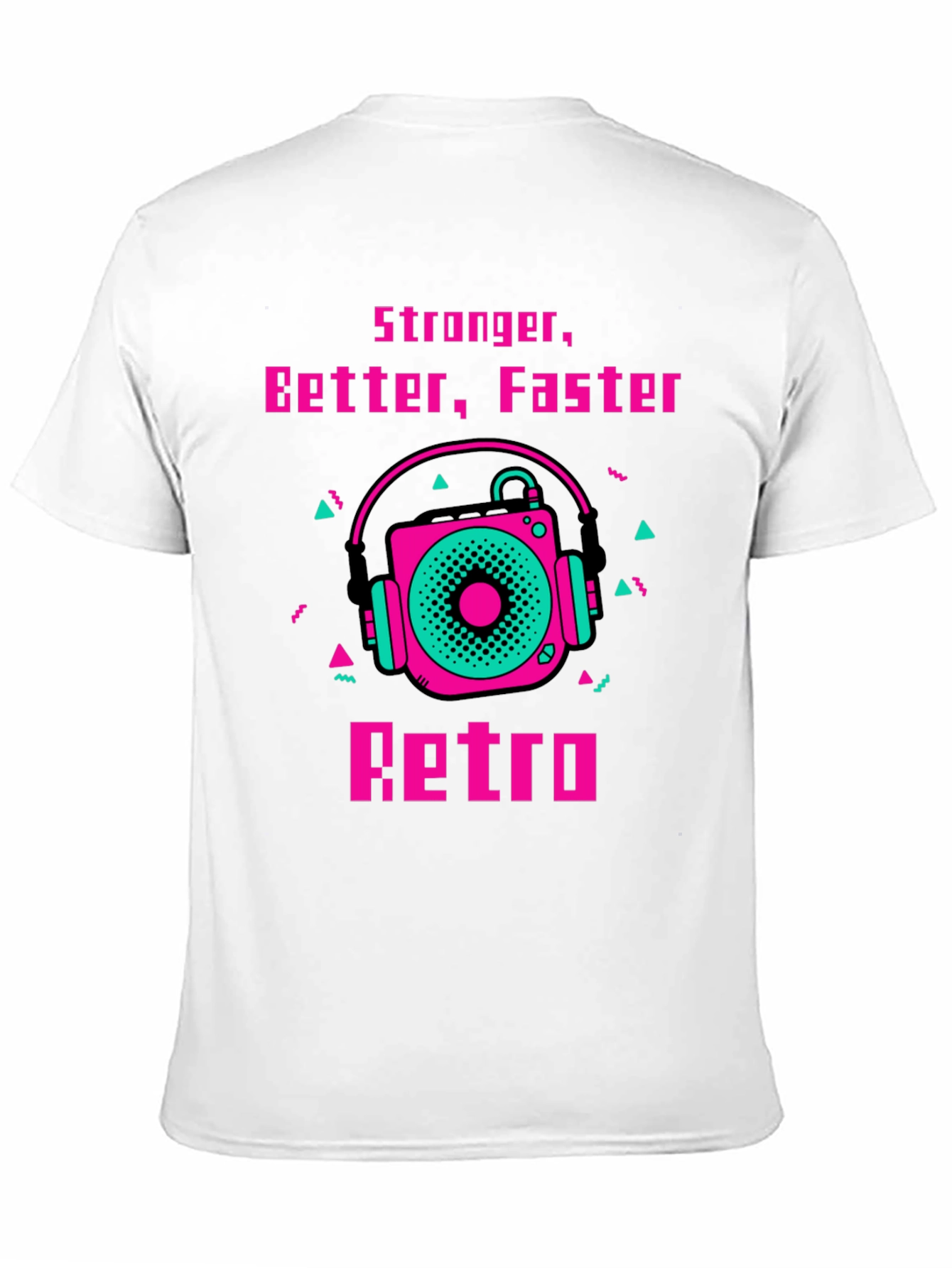 Retro Record Player Graphic Tee