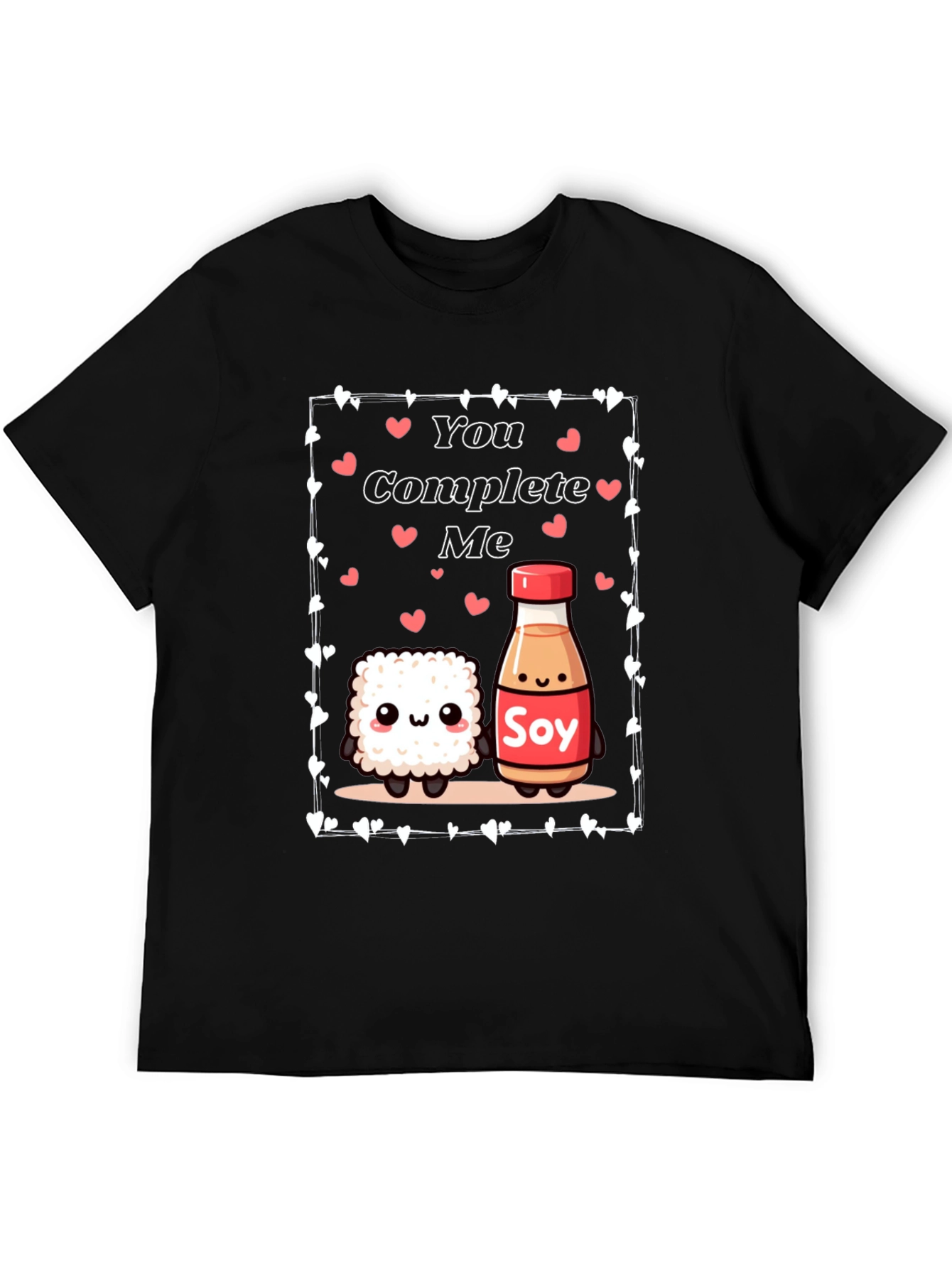 Sushi and Soy Sauce Graphic Tee: You Complete Me