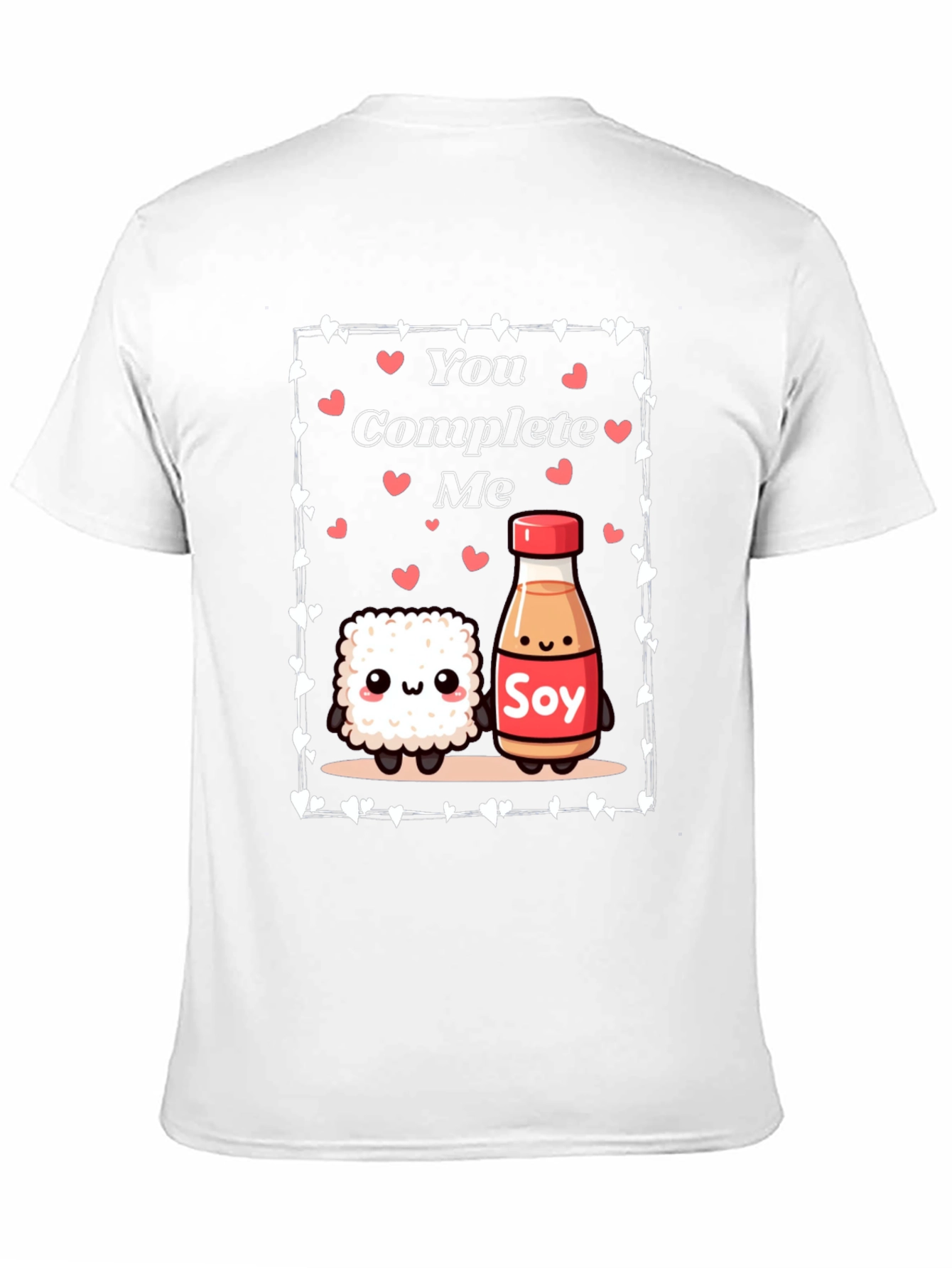 Sushi and Soy Sauce Graphic Tee: You Complete Me