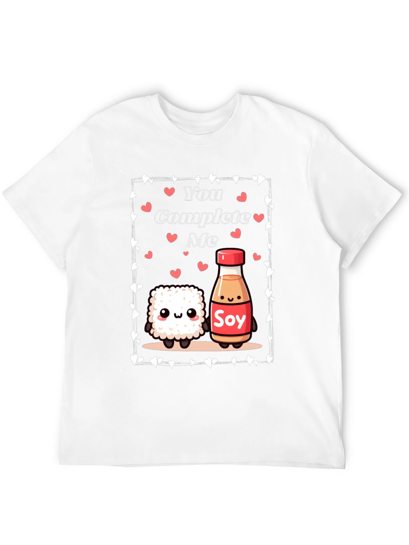 Sushi and Soy Sauce Graphic Tee: You Complete Me