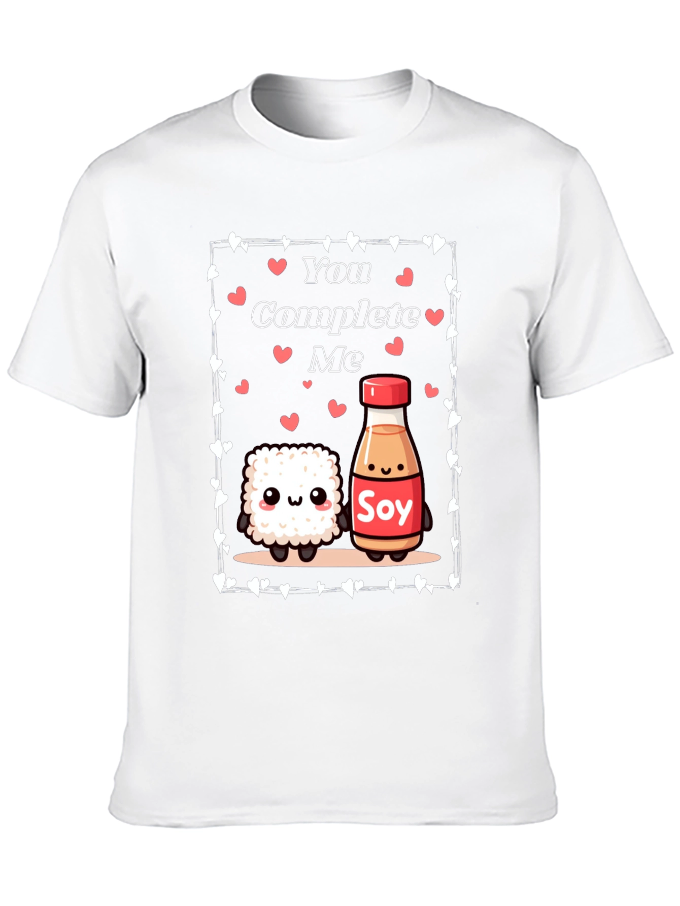 Sushi and Soy Sauce Graphic Tee: You Complete Me