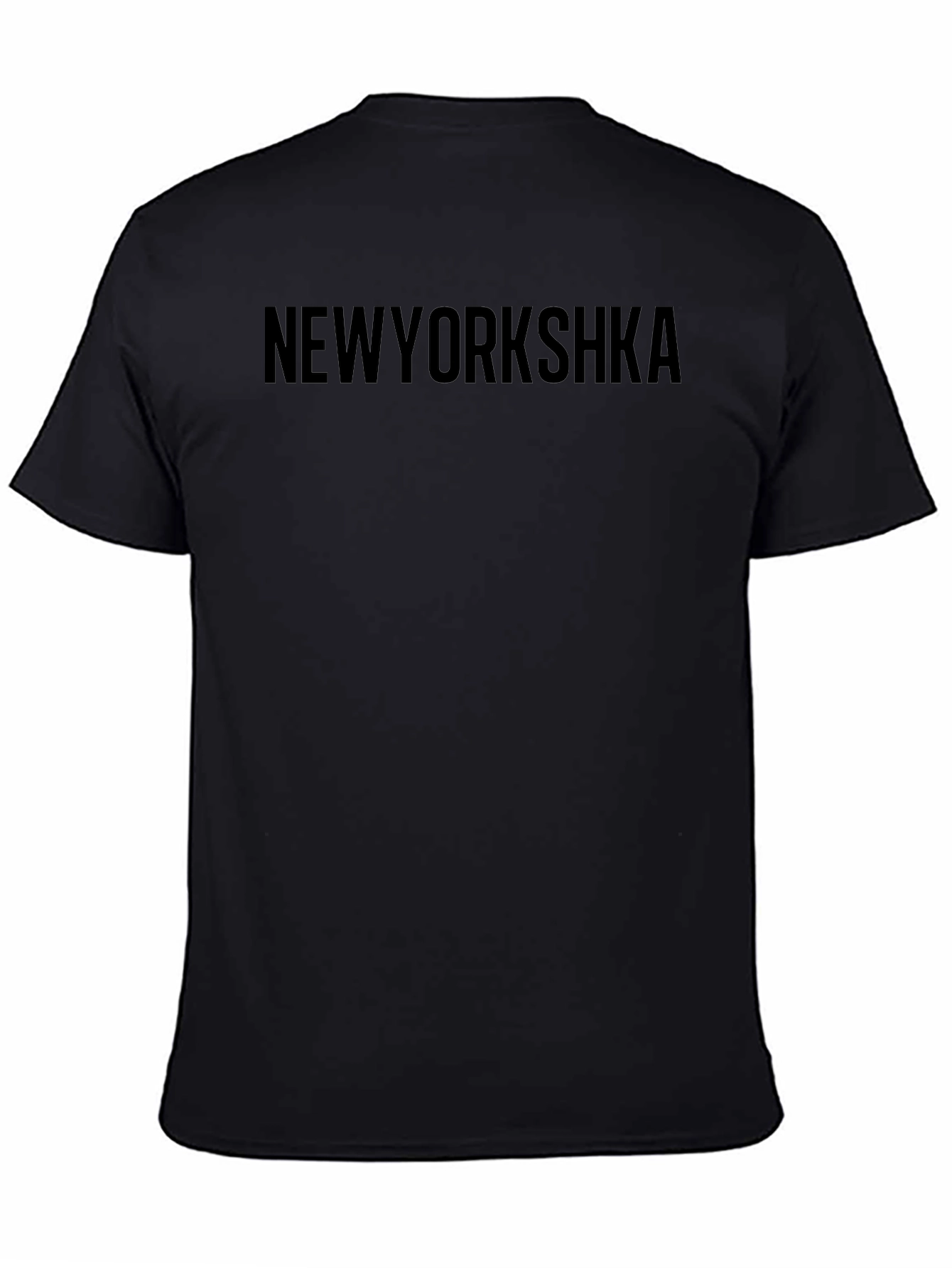 New Yorkshka Black T-Shirt