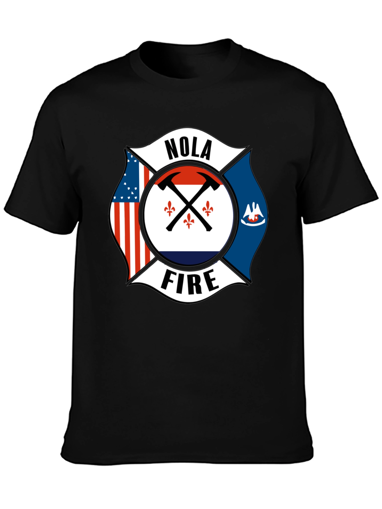 NOLA Firefighter T-Shirt - New Orleans Pride