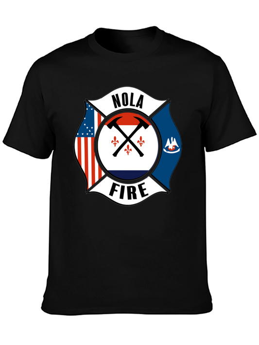 NOLA Firefighter T-Shirt - New Orleans Pride
