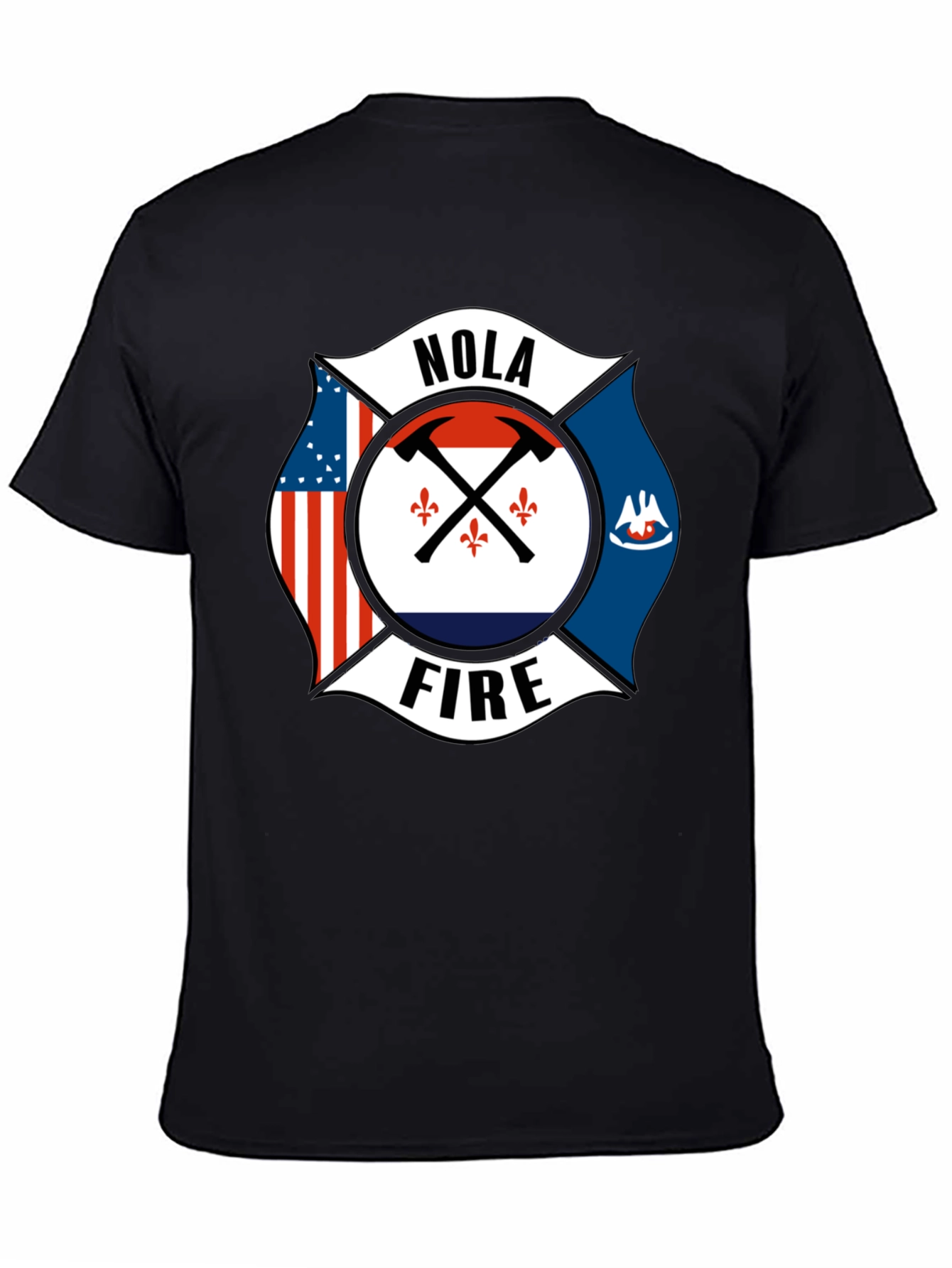 NOLA Firefighter T-Shirt - New Orleans Pride