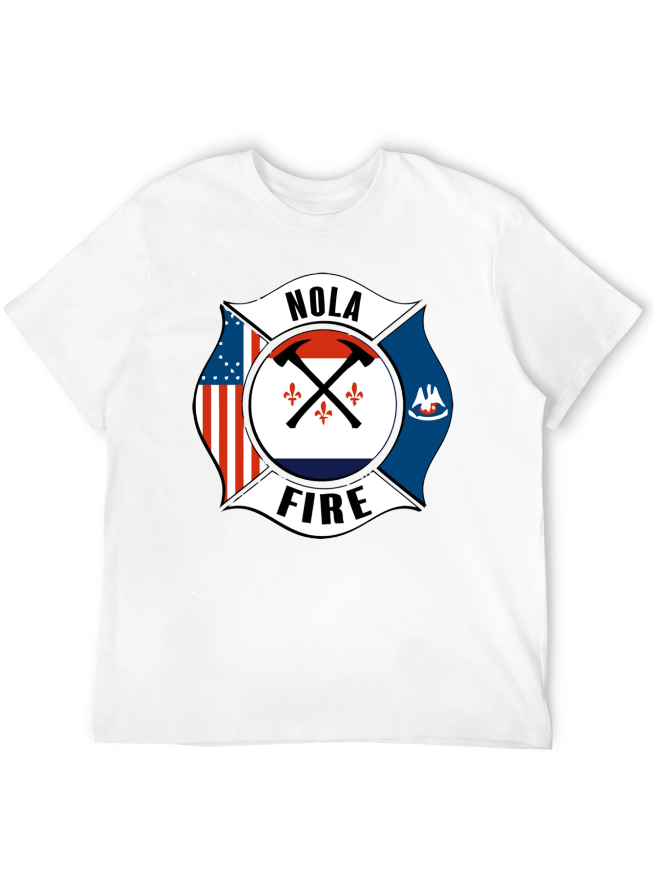 NOLA Firefighter T-Shirt - New Orleans Pride