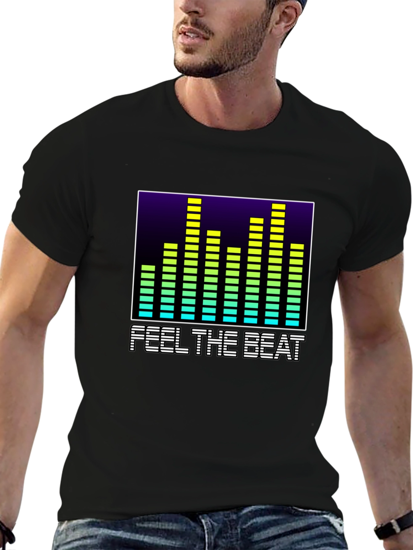 Feel the Beat Graphic T-Shirt