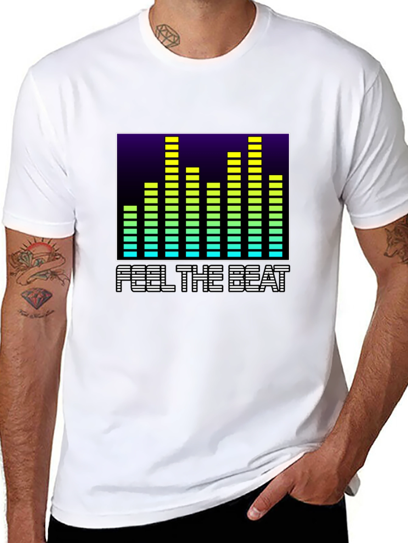 Feel the Beat Graphic T-Shirt