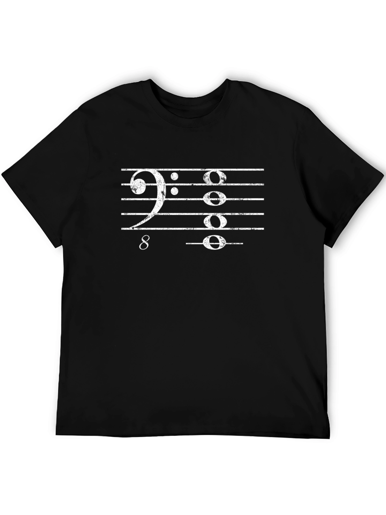 Bass Clef Music T-Shirt - Musician Graphic Tee