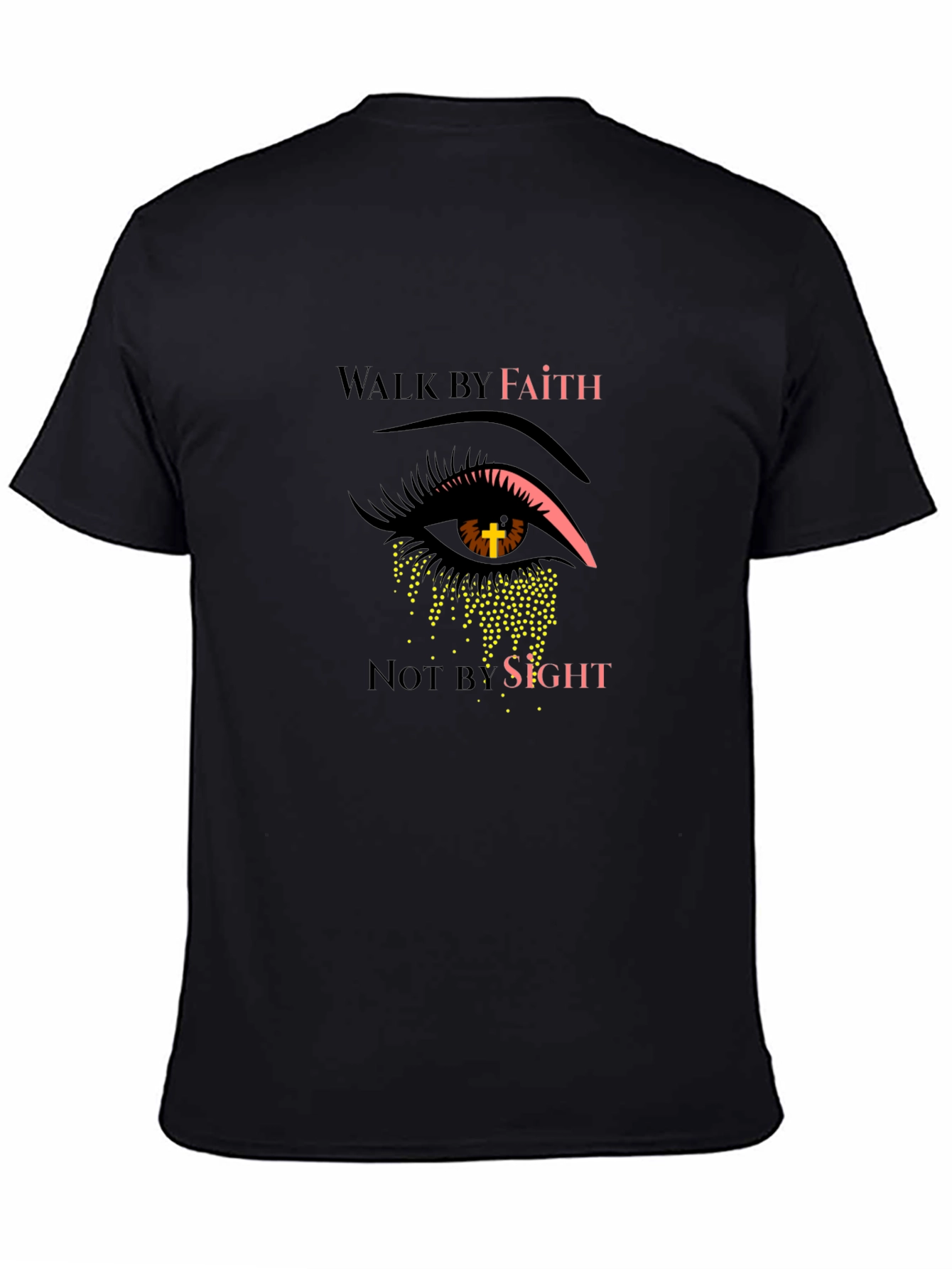 Walk By Faith Graphic Print T-Shirt