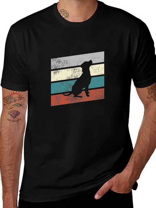 Retro Dog Silhouette Tee