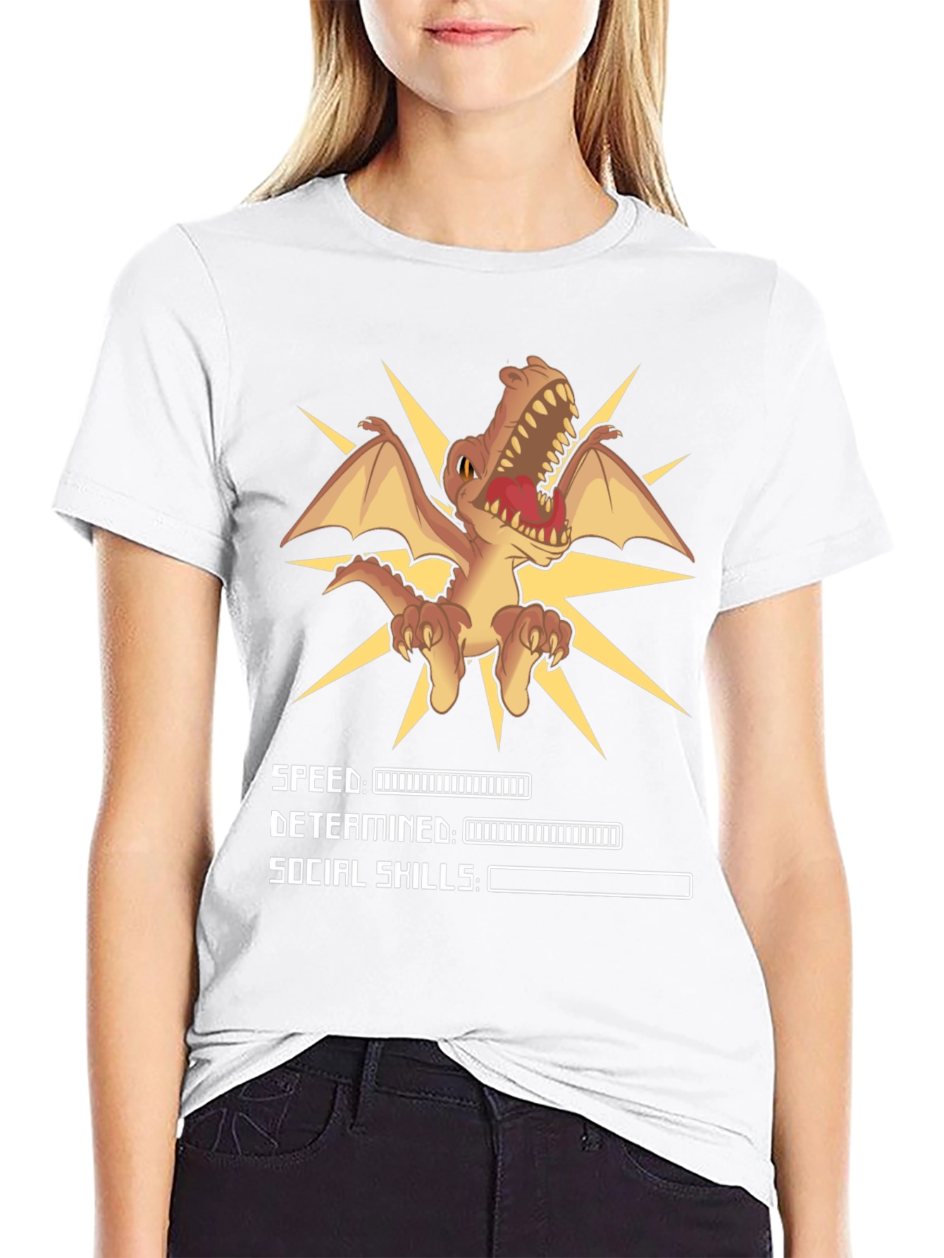 Dino Speed & Determination Graphic Tee