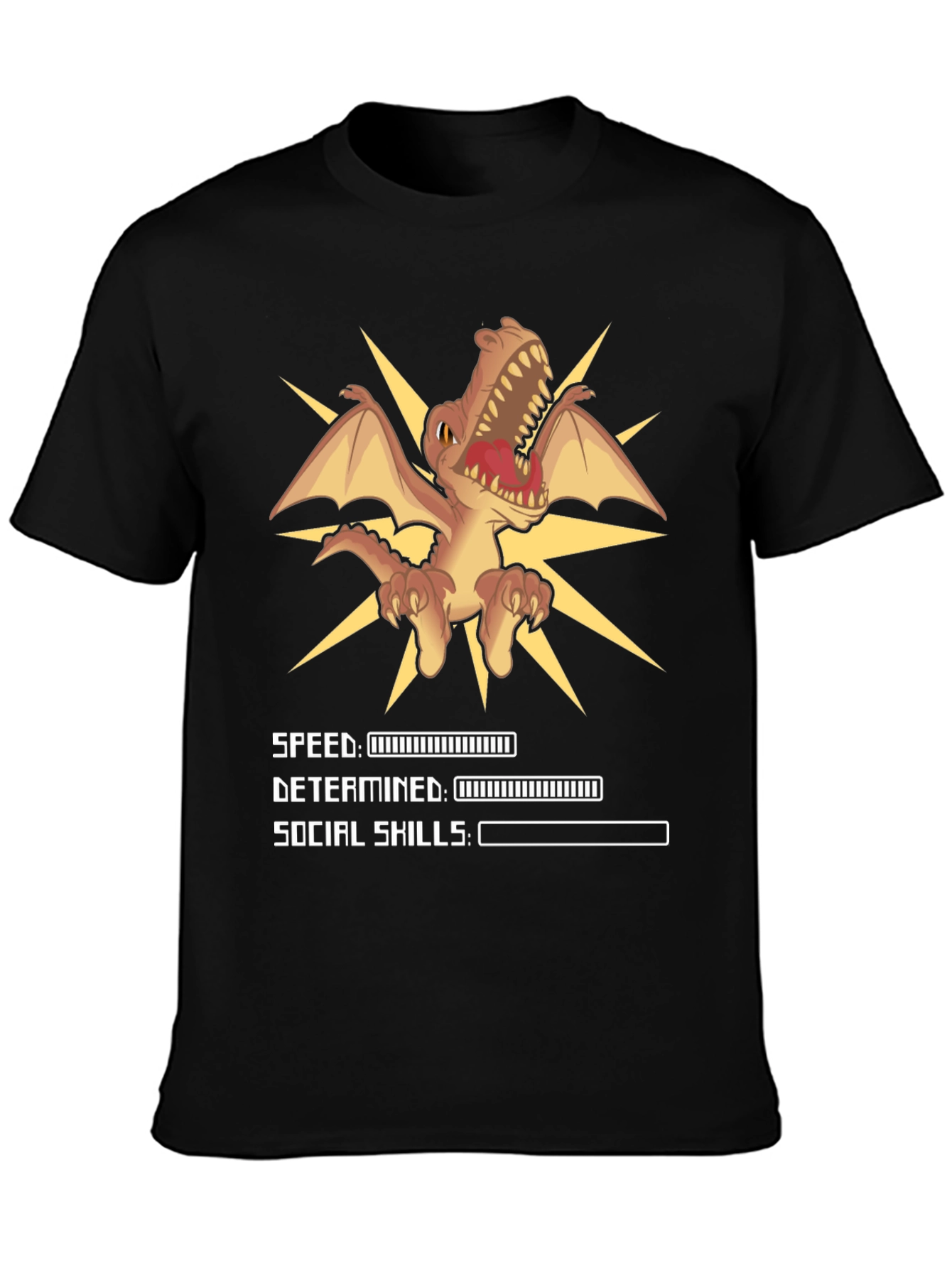 Dino Speed & Determination Graphic Tee