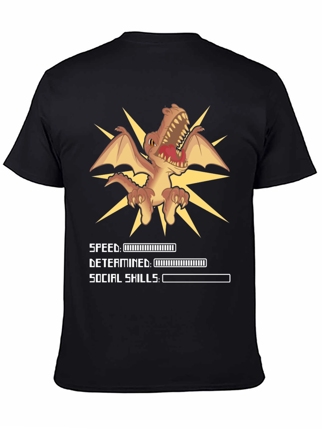 Dino Speed & Determination Graphic Tee