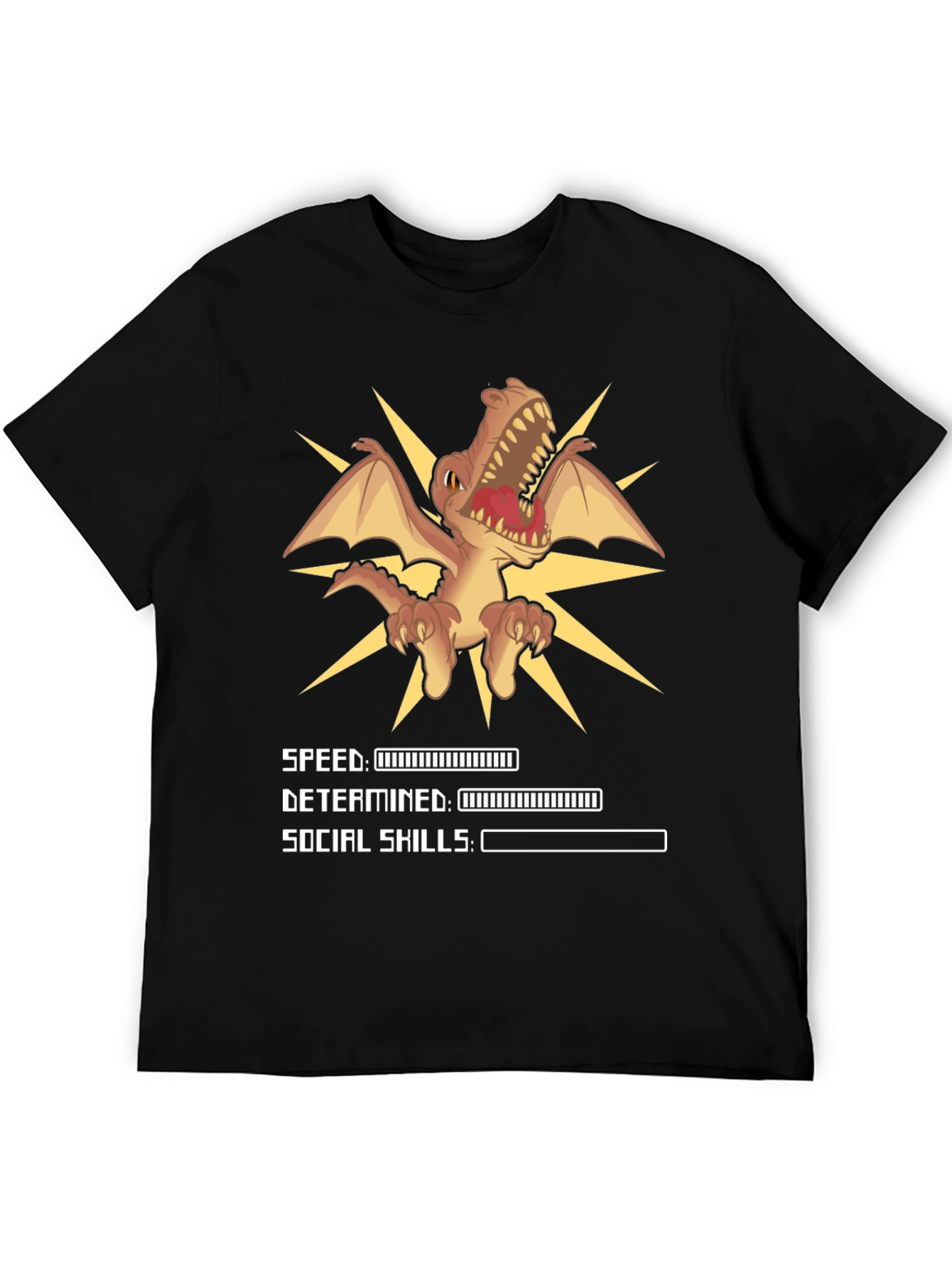Dino Speed & Determination Graphic Tee