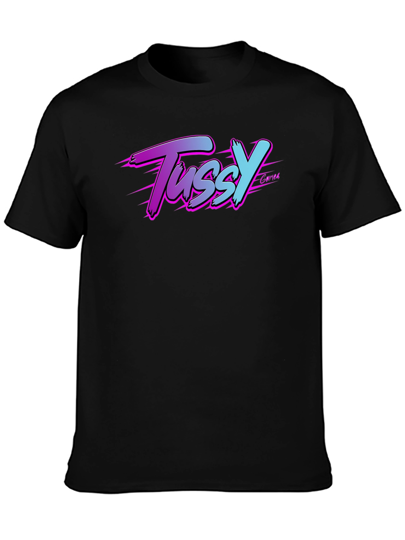 Tussy Gamer T-Shirt - Black Graphic Tee