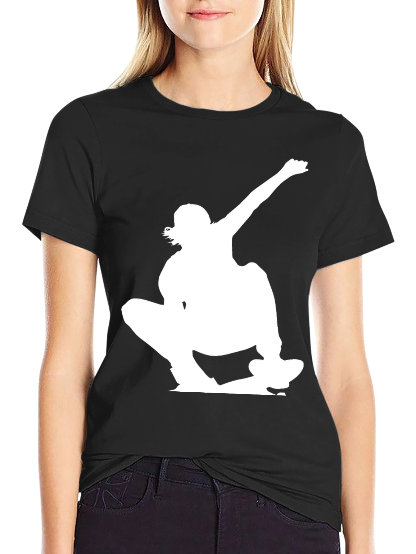 Skateboarder Graphic T-Shirt