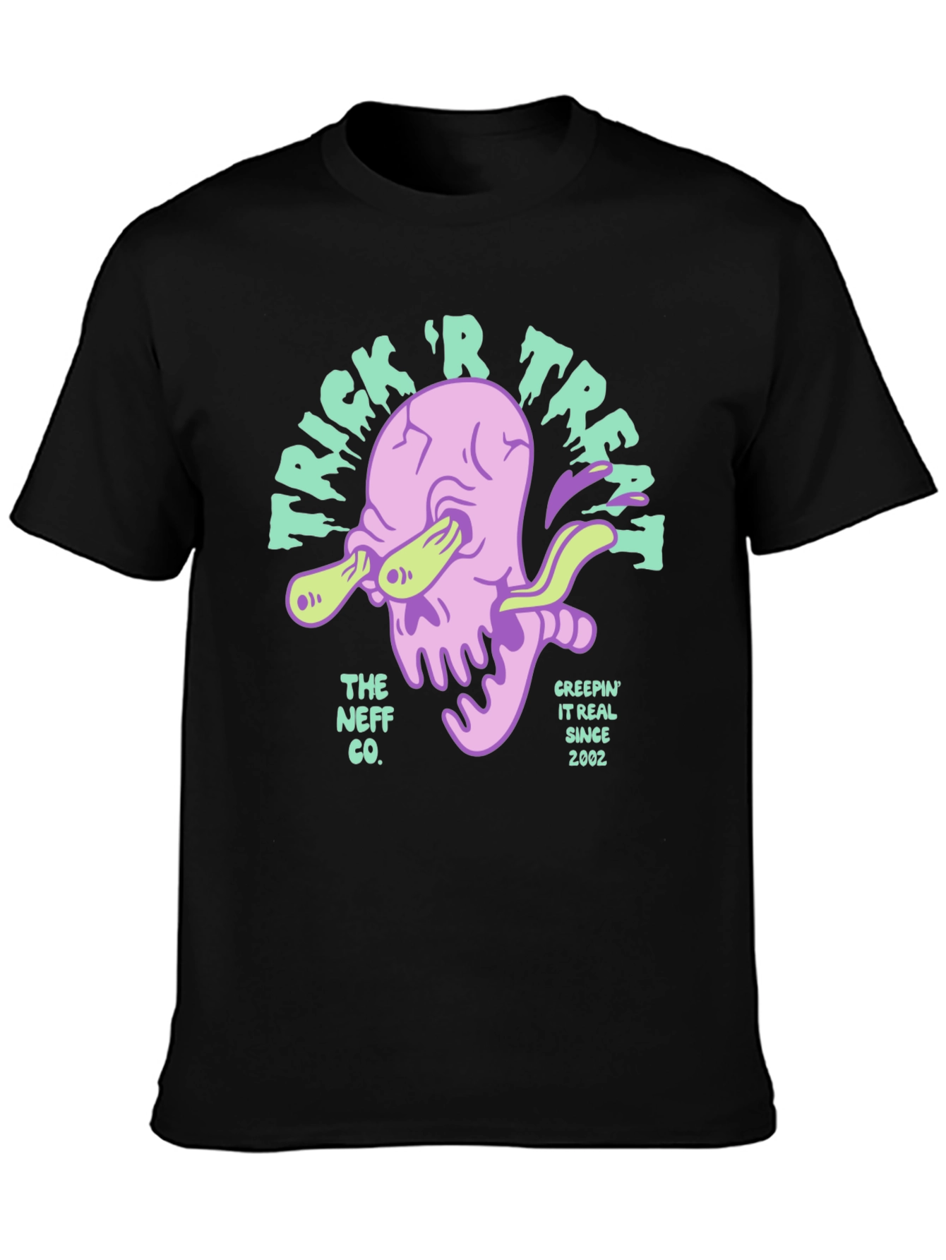 Neff Trick R Treat Black T-Shirt