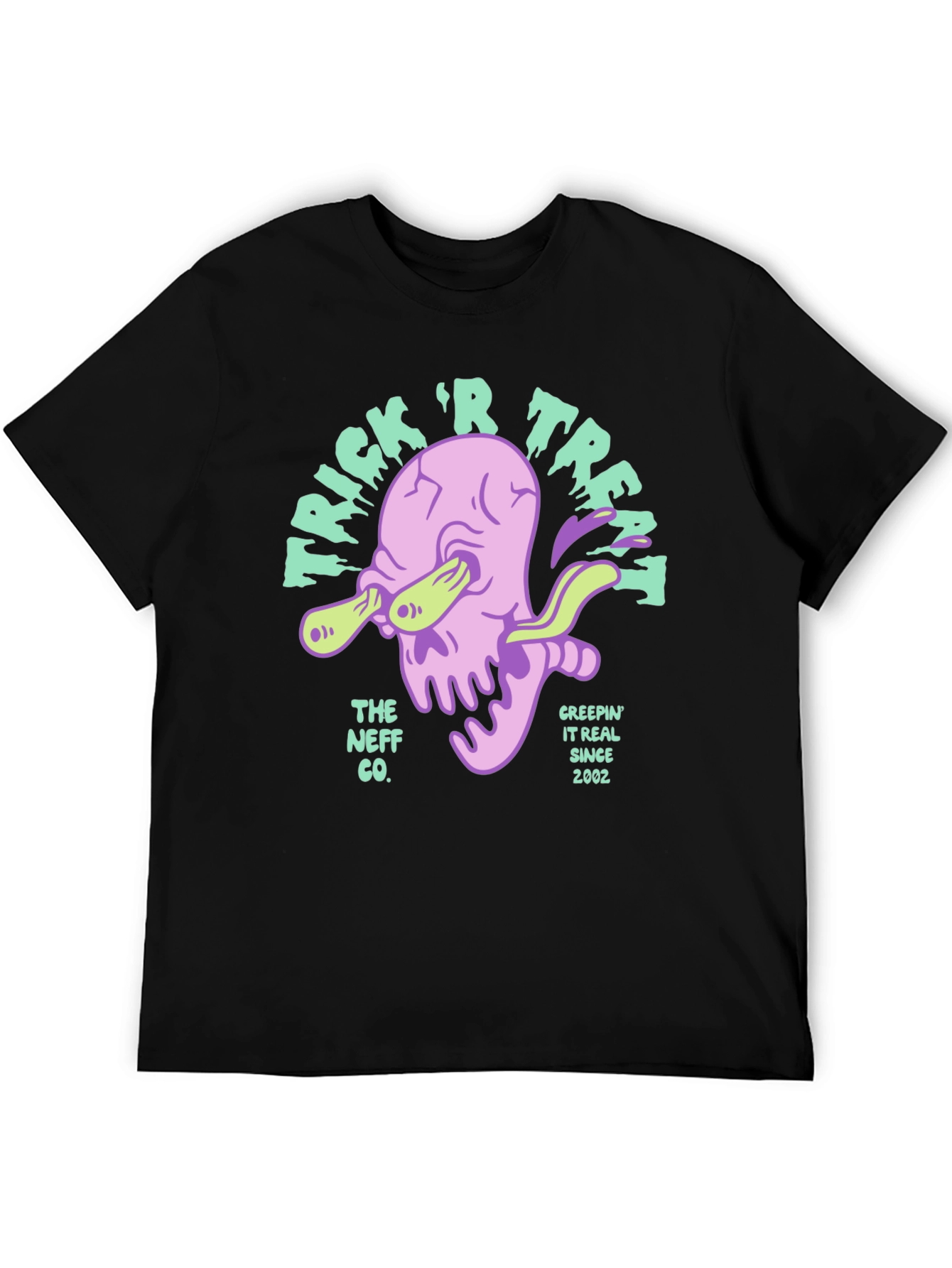 Neff Trick R Treat Black T-Shirt