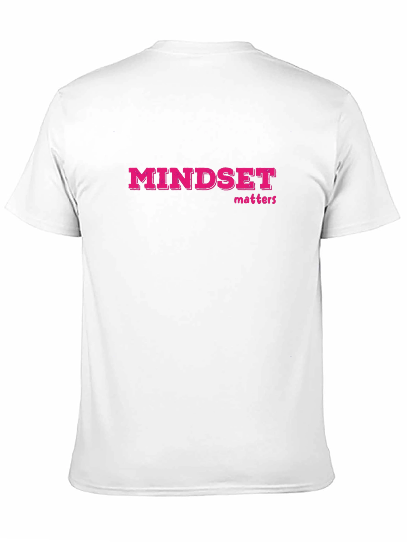 Mindset Matters Black T-Shirt Motivational
