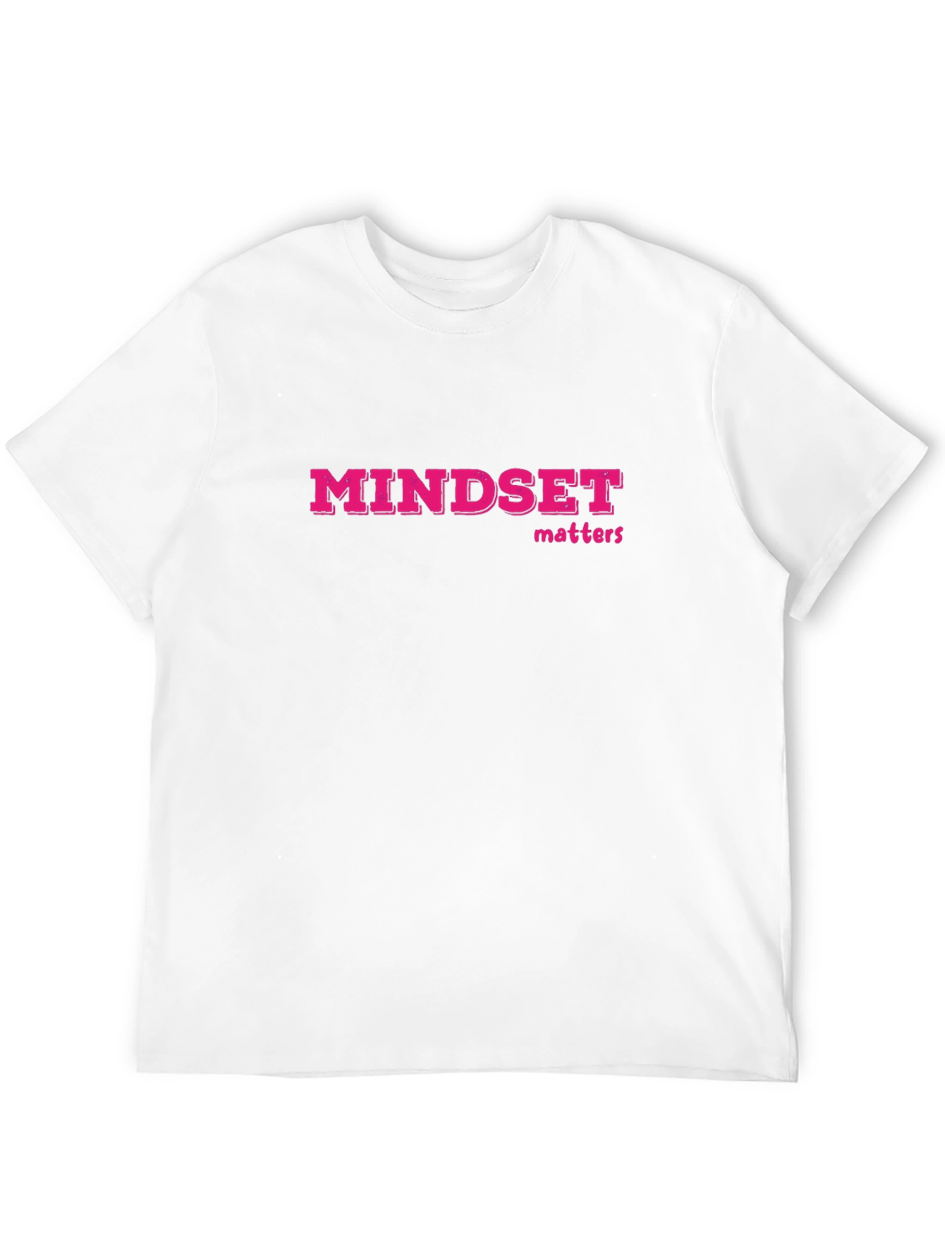 Mindset Matters Black T-Shirt Motivational