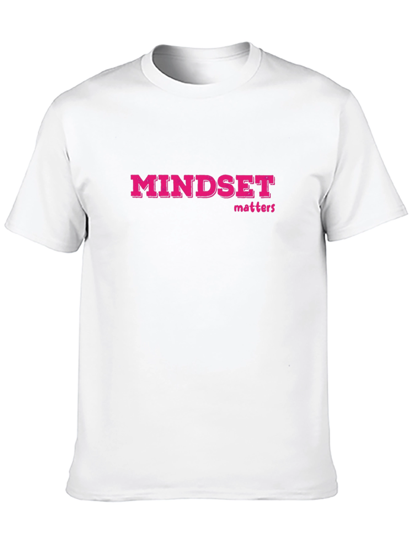 Mindset Matters Black T-Shirt Motivational