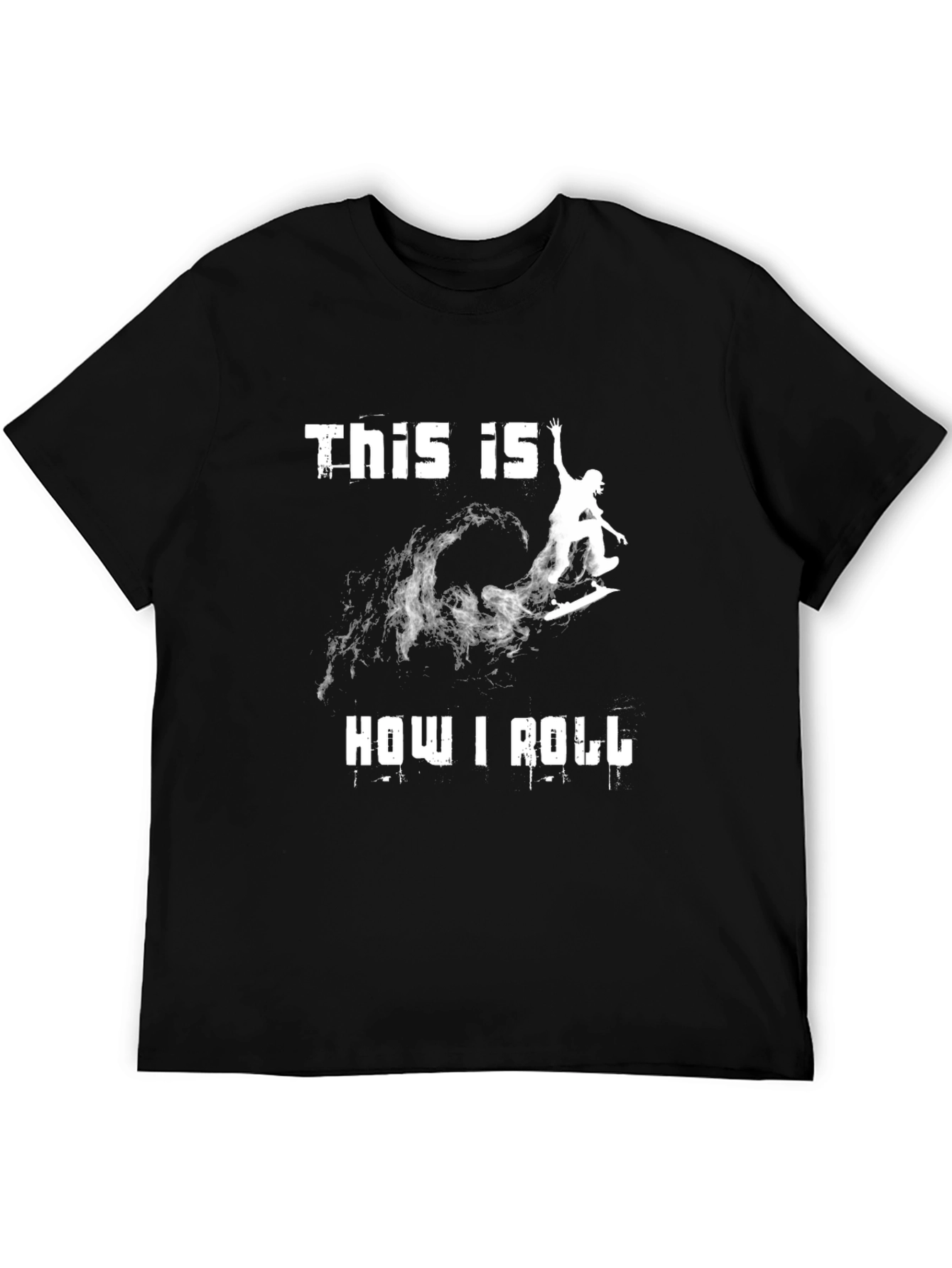 This Is How I Roll T-Shirt - Surfer Design