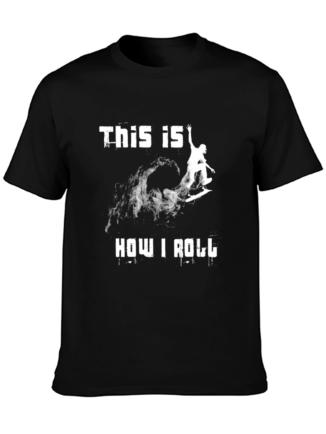 This Is How I Roll T-Shirt - Surfer Design
