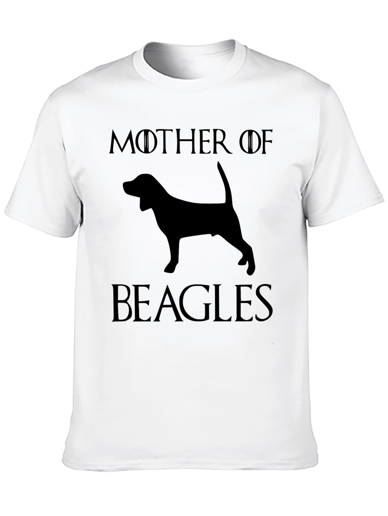 Mother of Beagles Graphic T-Shirt