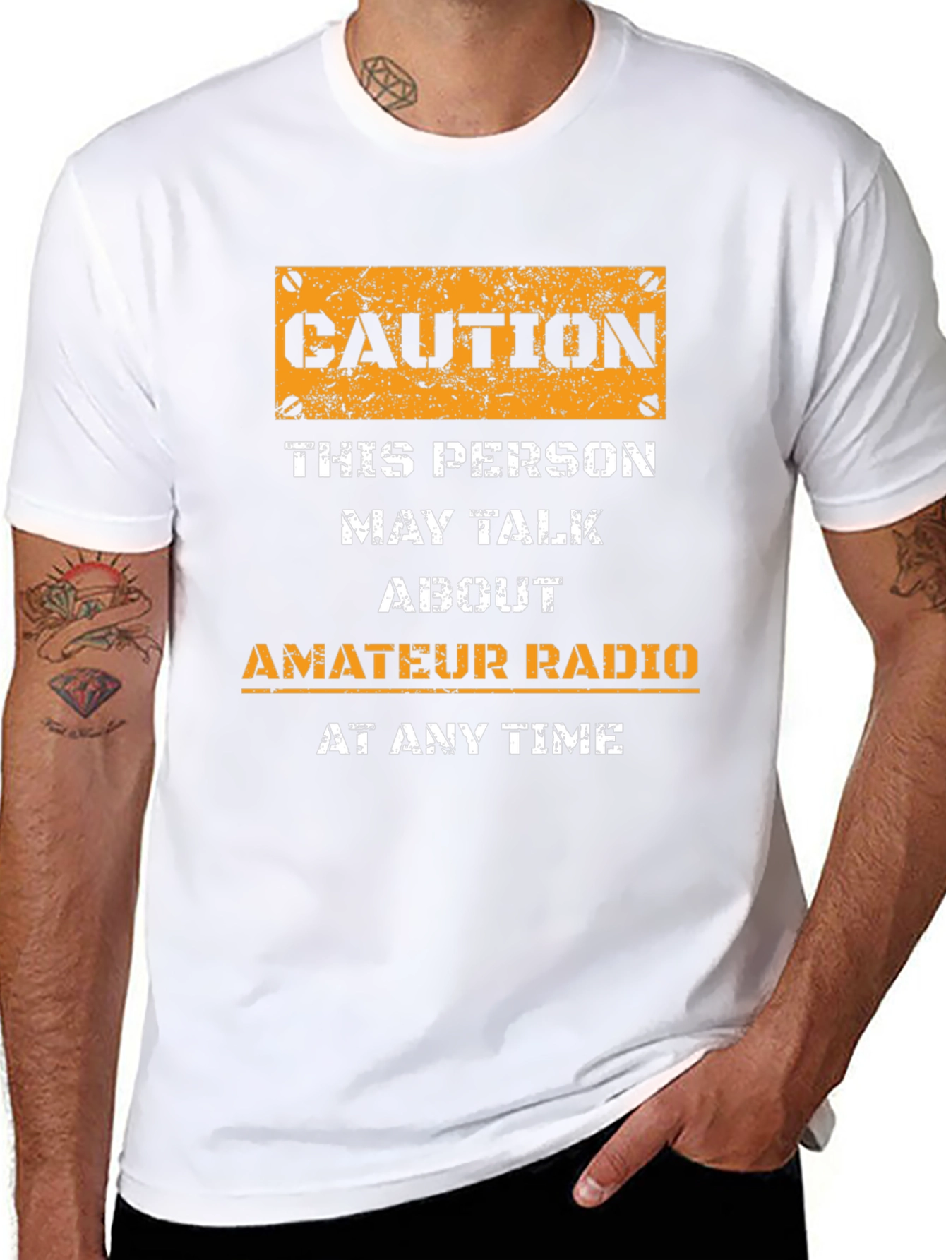 Caution Amateur Radio T-Shirt