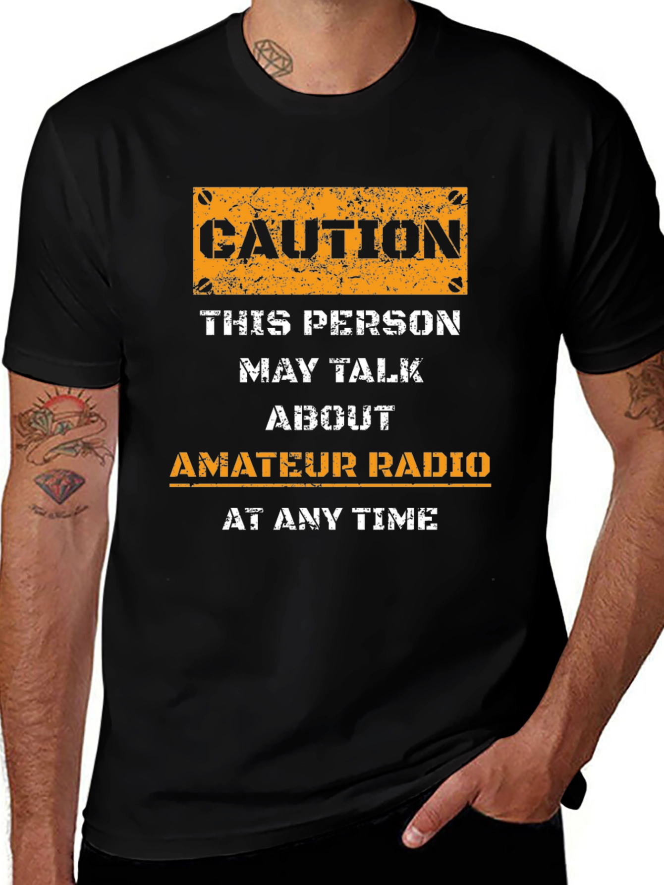 Caution Amateur Radio T-Shirt