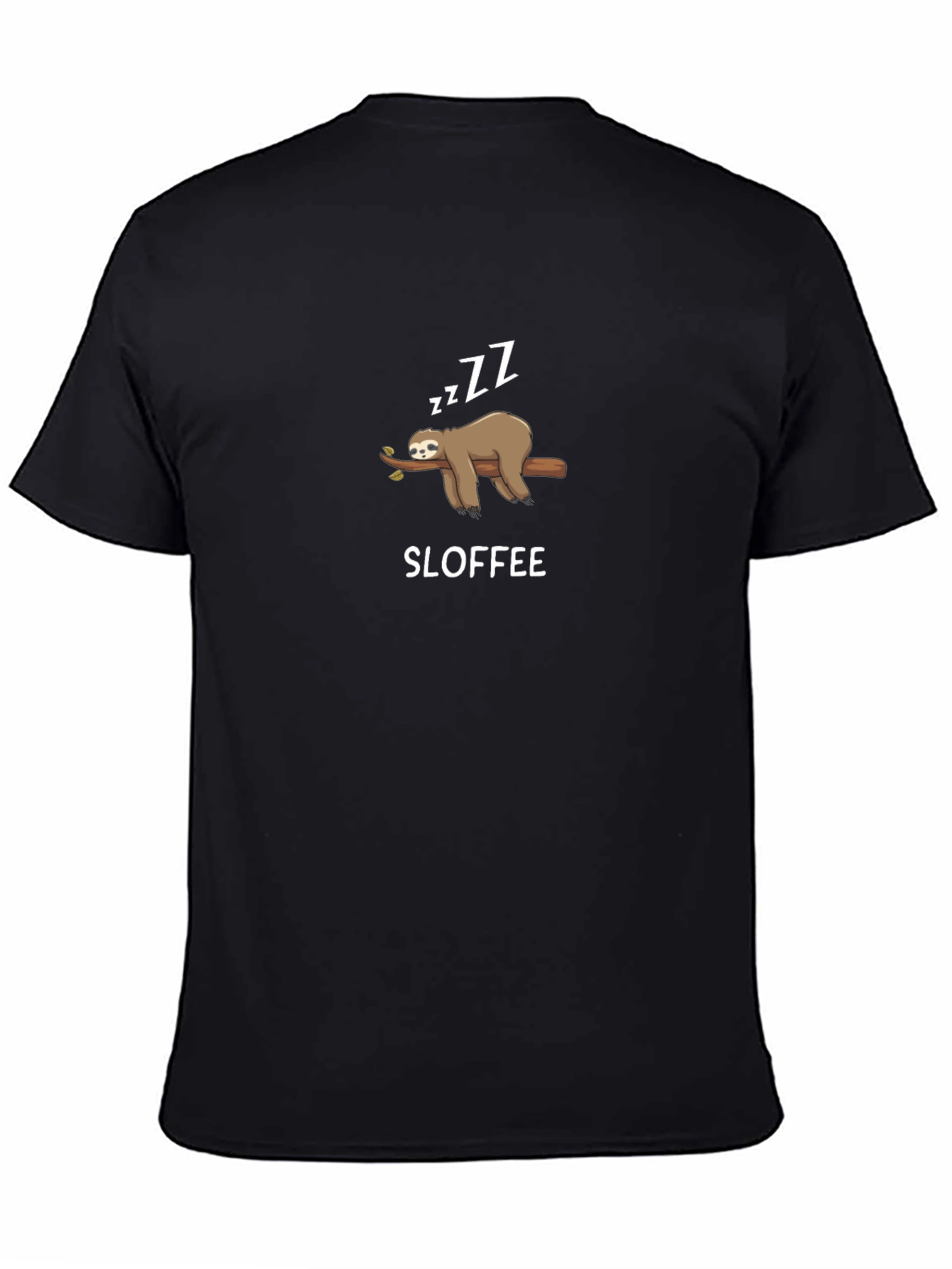 Sloffee Sloth T-Shirt - Funny Lazy Graphic Tee